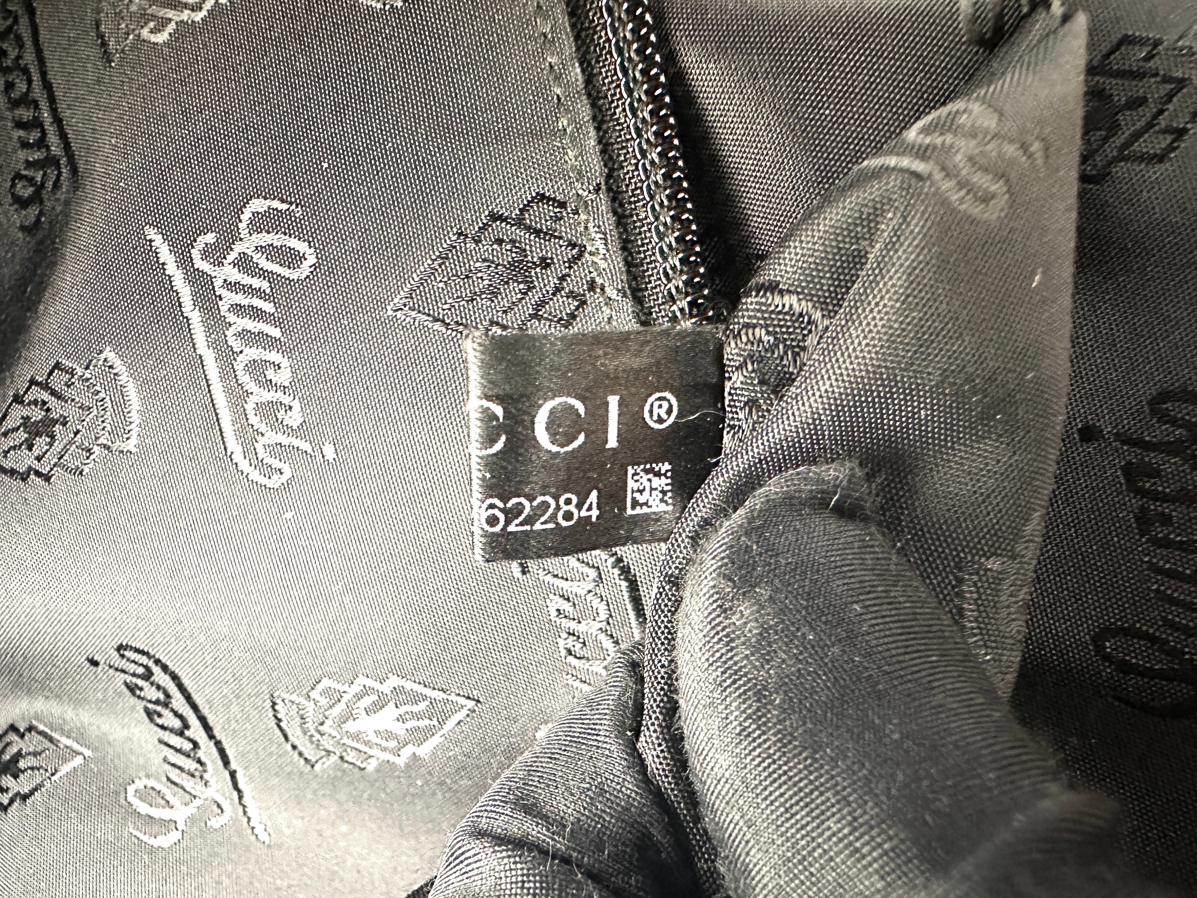 Gucci Black Guccissima Leather Business Bag GG1029