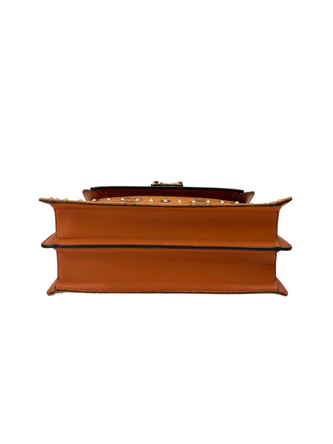 MCM Visetos Brown Handle Bag MCM36