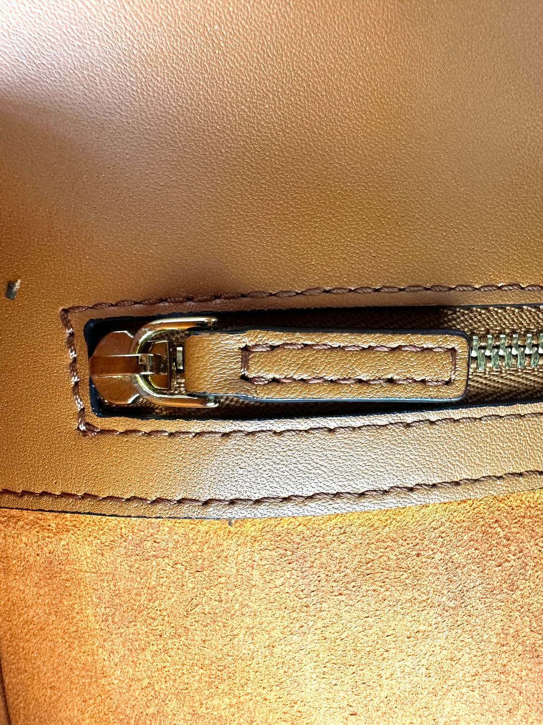 MCM Visetos Brown Handle Bag MCM36