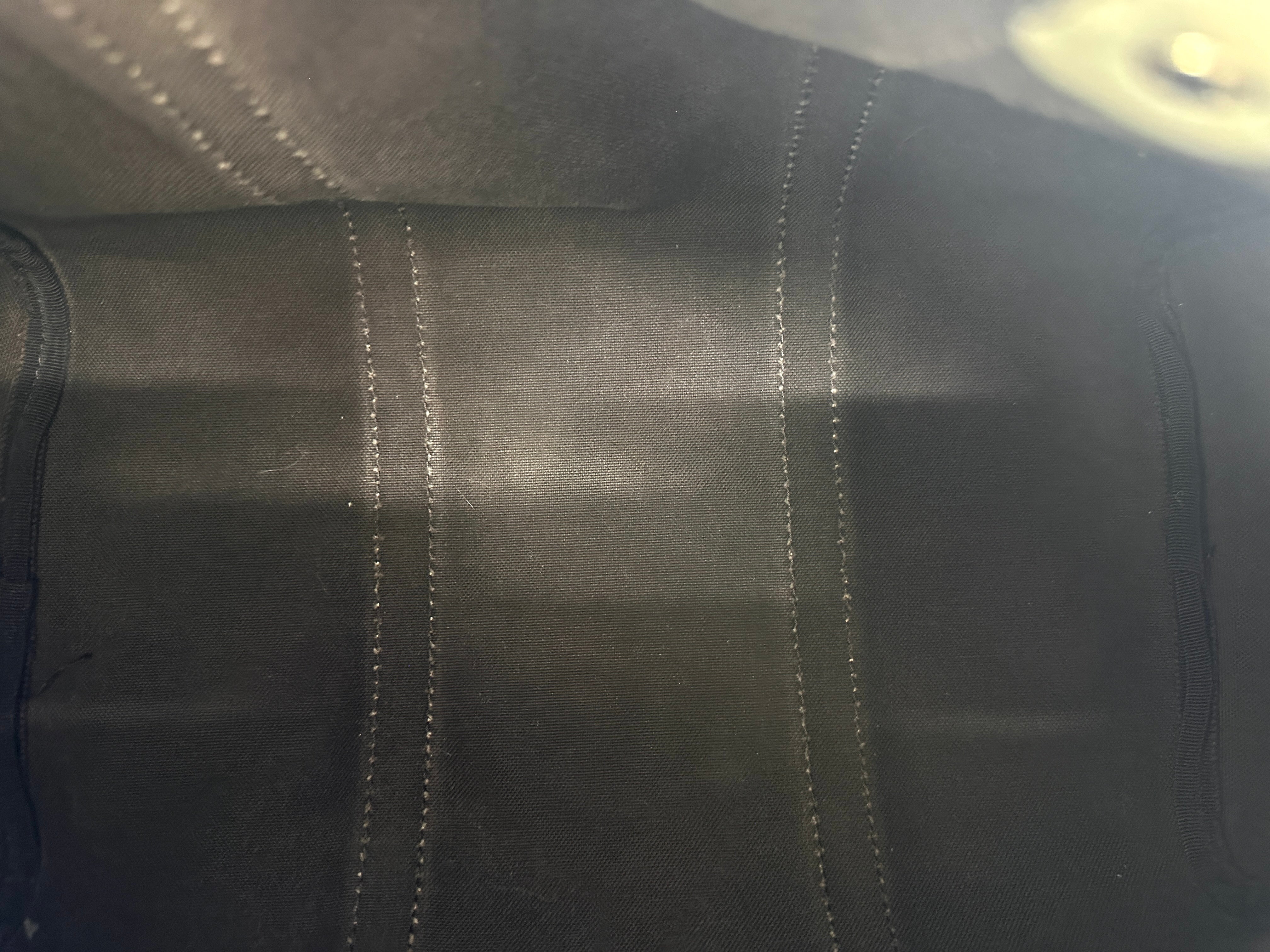 Gucci GG Canvas Boston Bag With Green Stripe GG1032