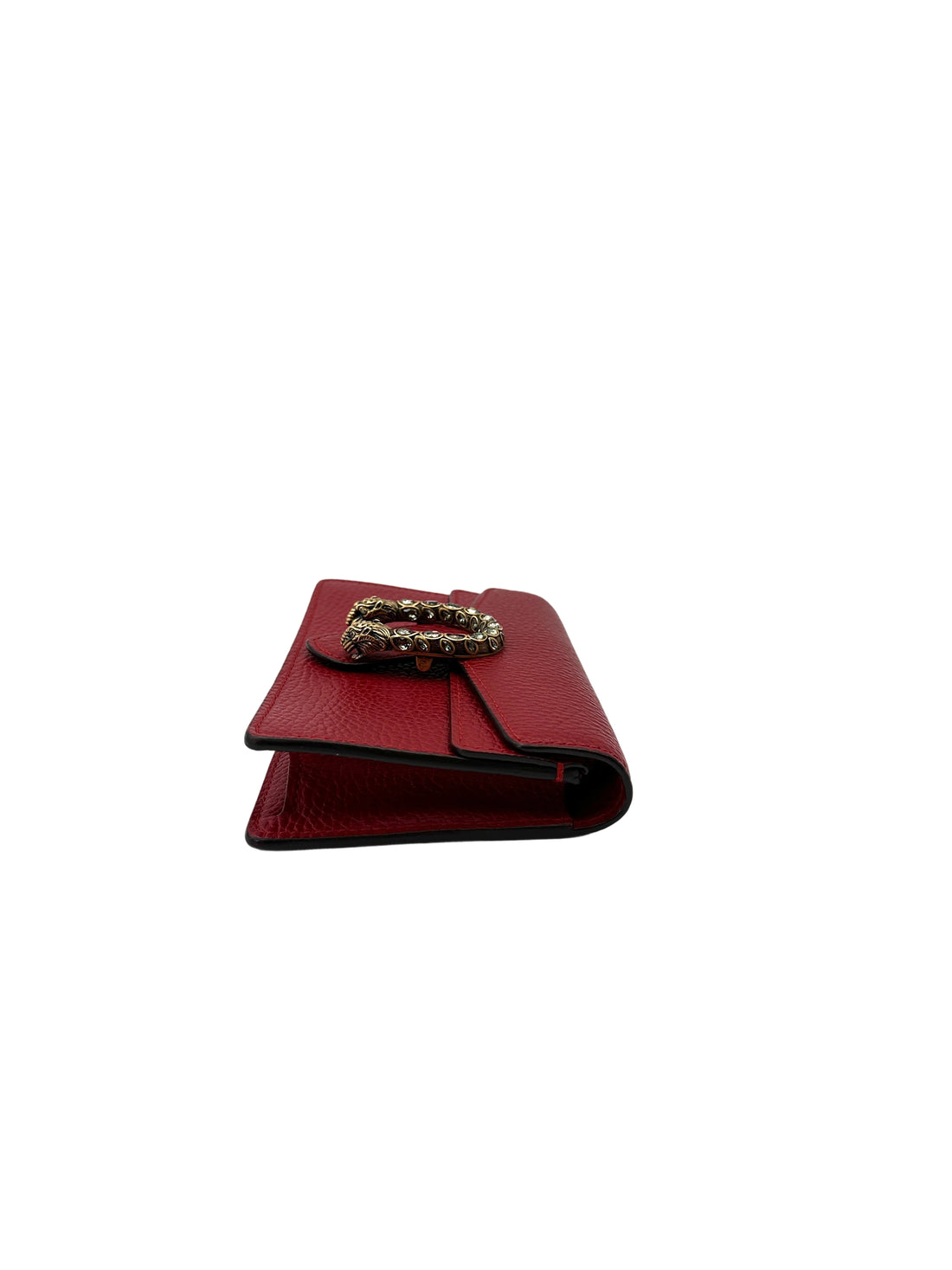Gucci Dionysus Red Leather Shoulder Bag GG1039