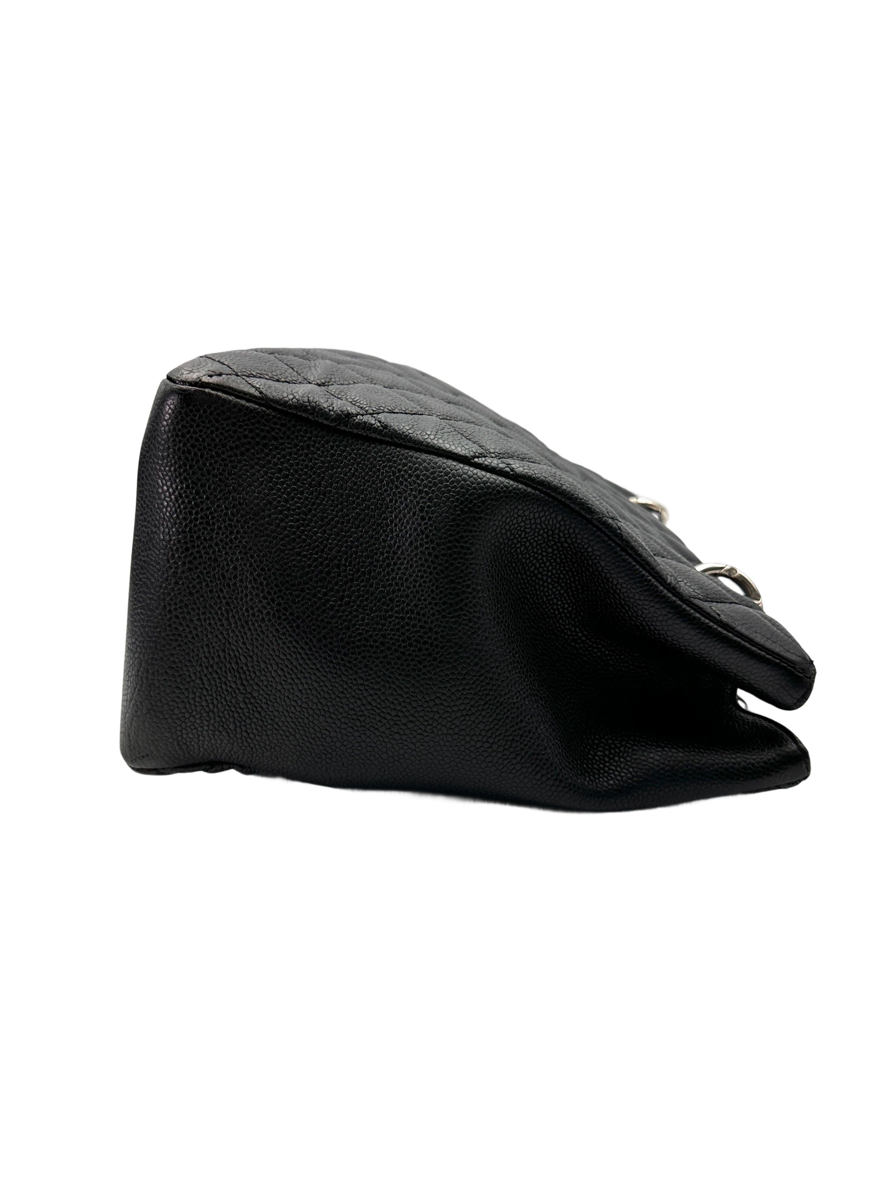 Chanel GST Black Quilted Leather Handle Bag(18***17) CC1982