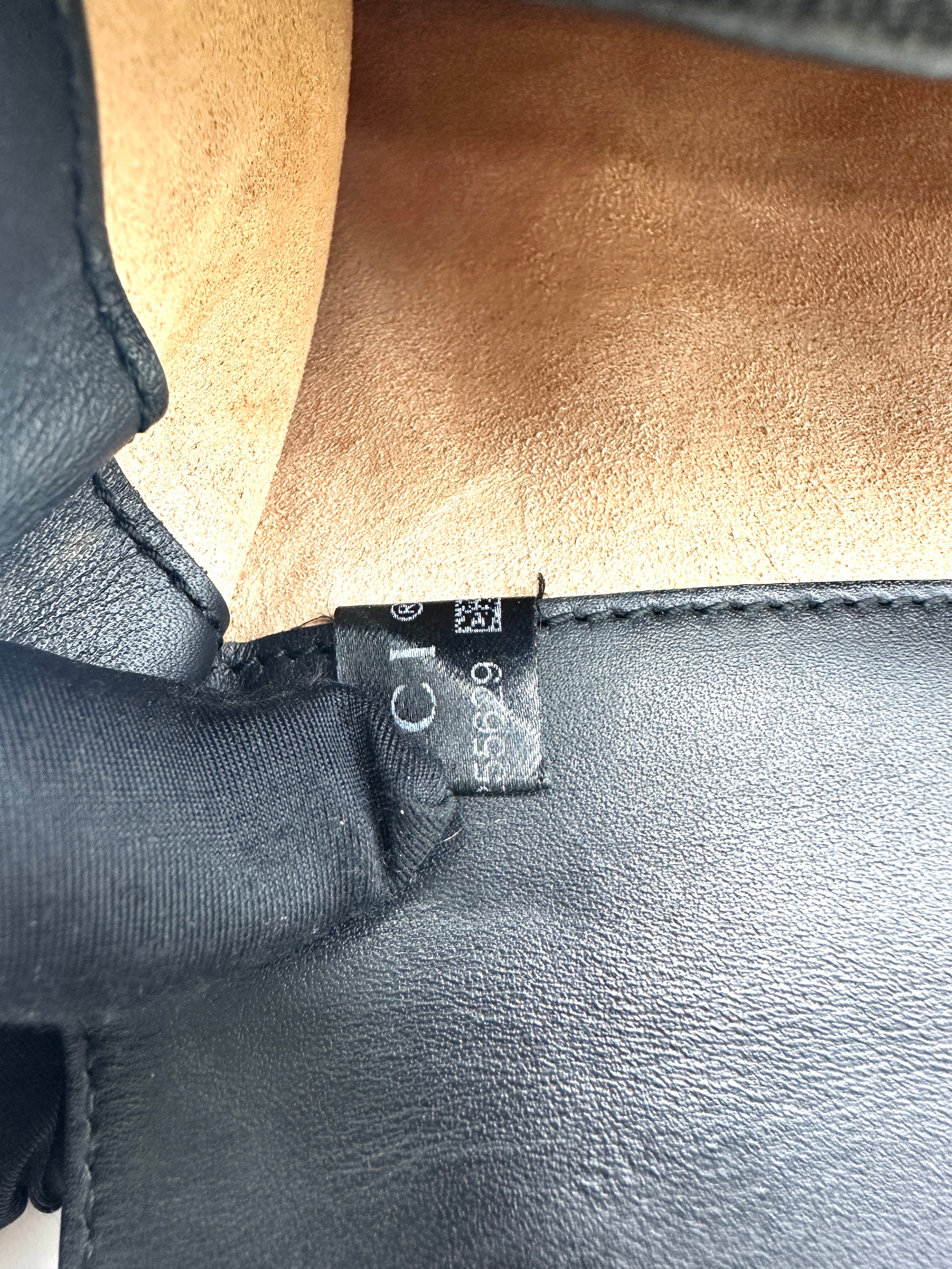 Gucci Dionysus Black Velvet Wallet On Chain GG1034