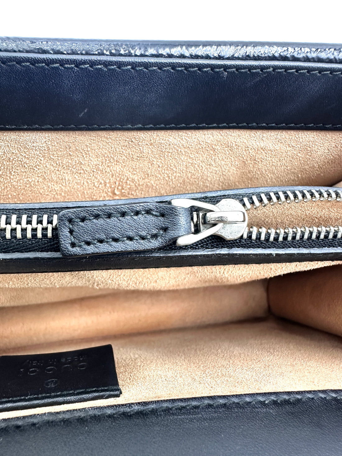 Gucci Dionysus Black Velvet Wallet On Chain GG1034