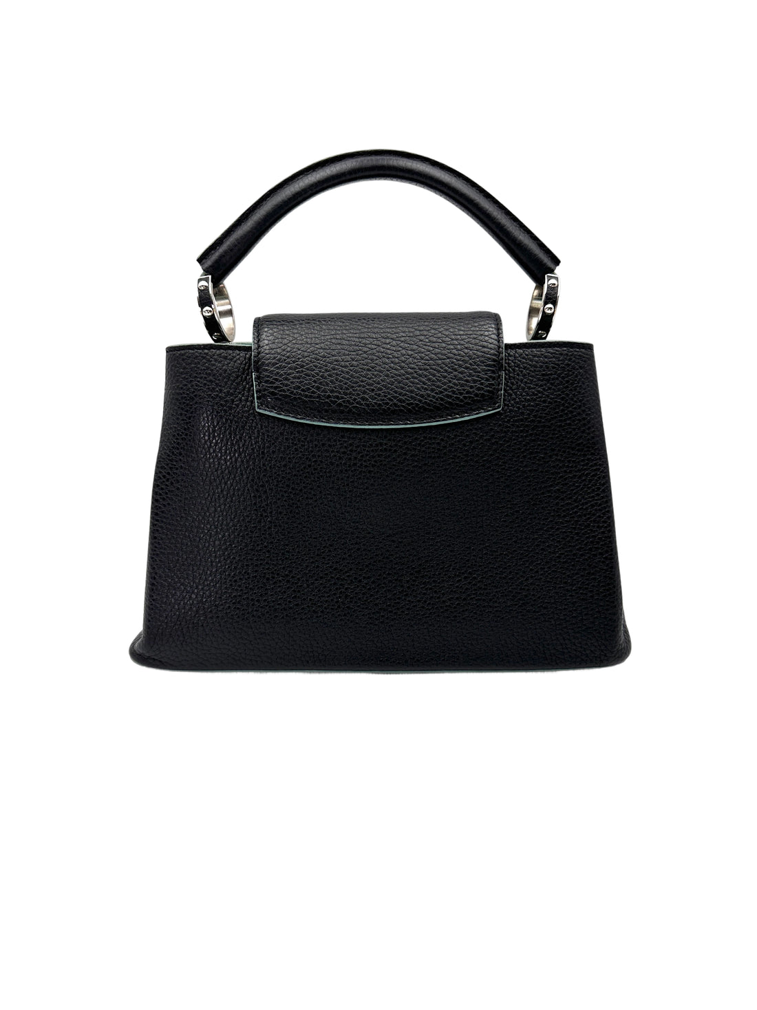 Louis Vuitton Capucines BB Black Leather Handle Bag LV2769