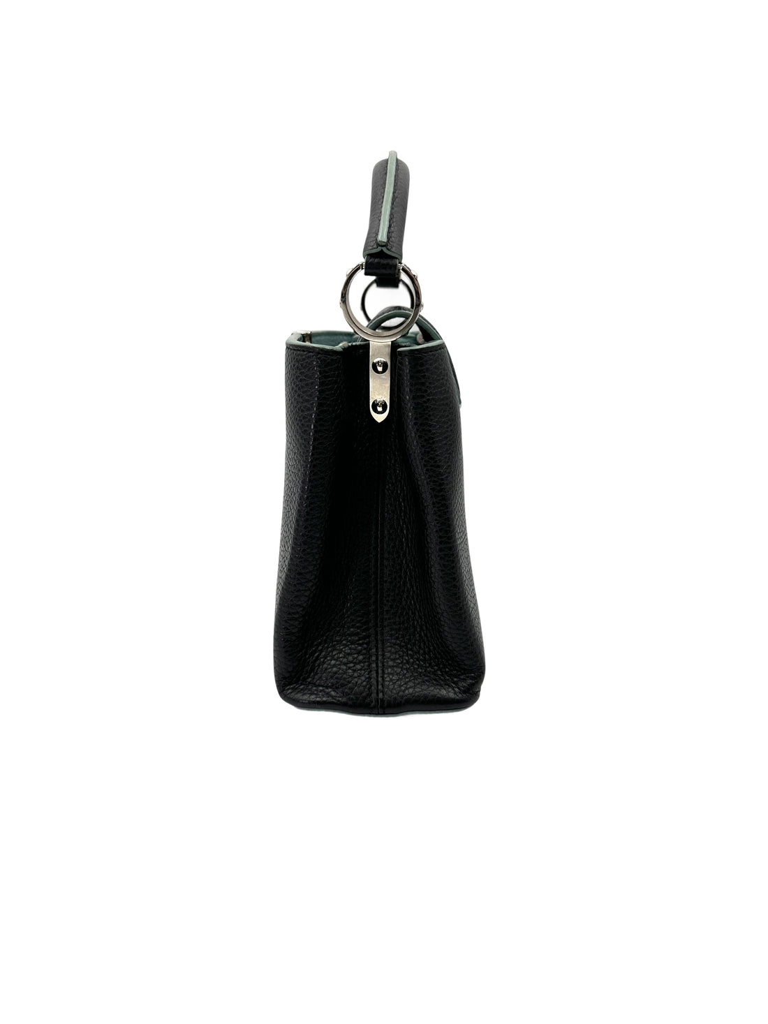 Louis Vuitton Capucines BB Black Leather Handle Bag LV2769