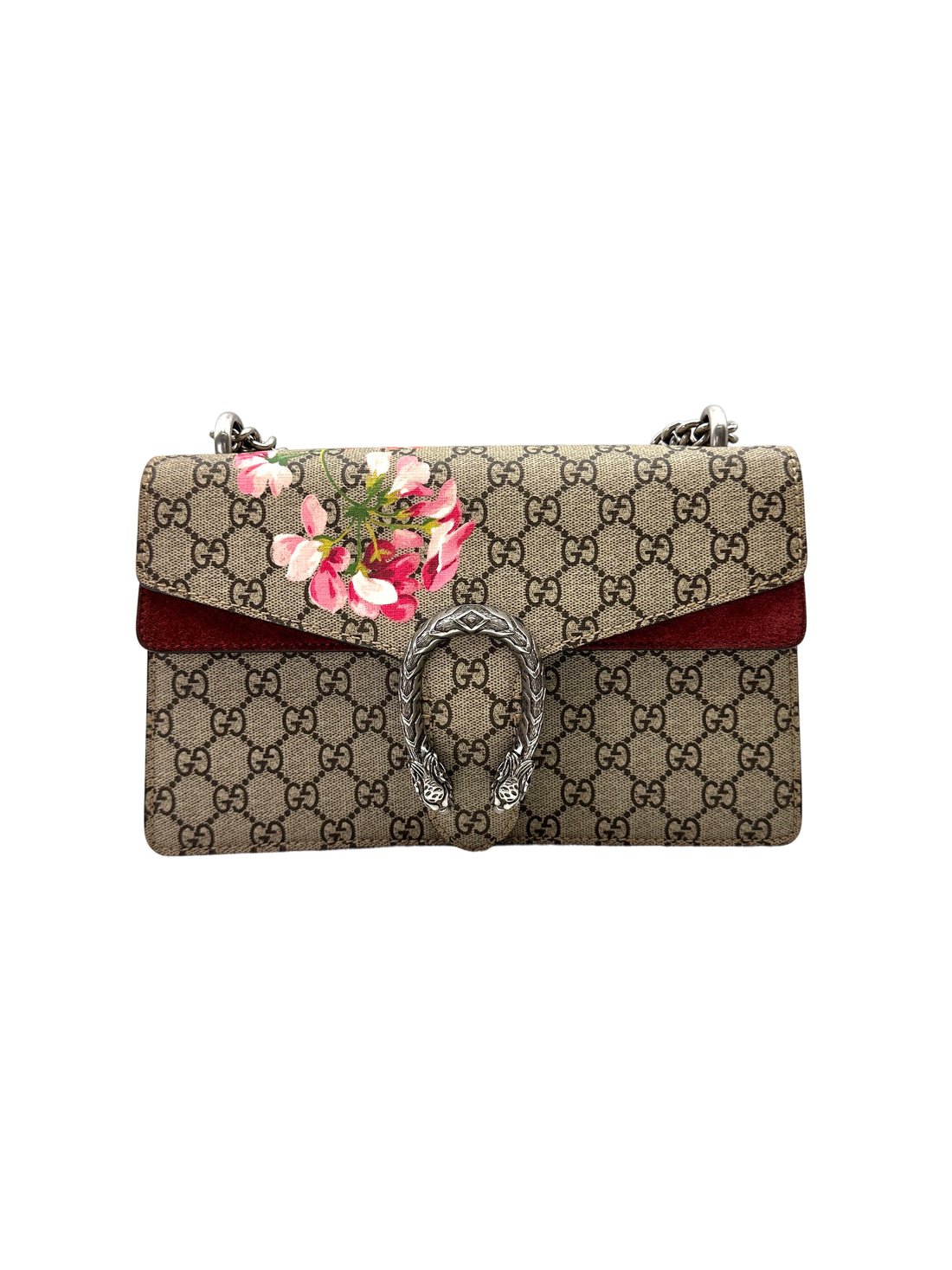 Gucci Dionysus GG Blooms Canvas Medium Size Shoulder Bag GG1049