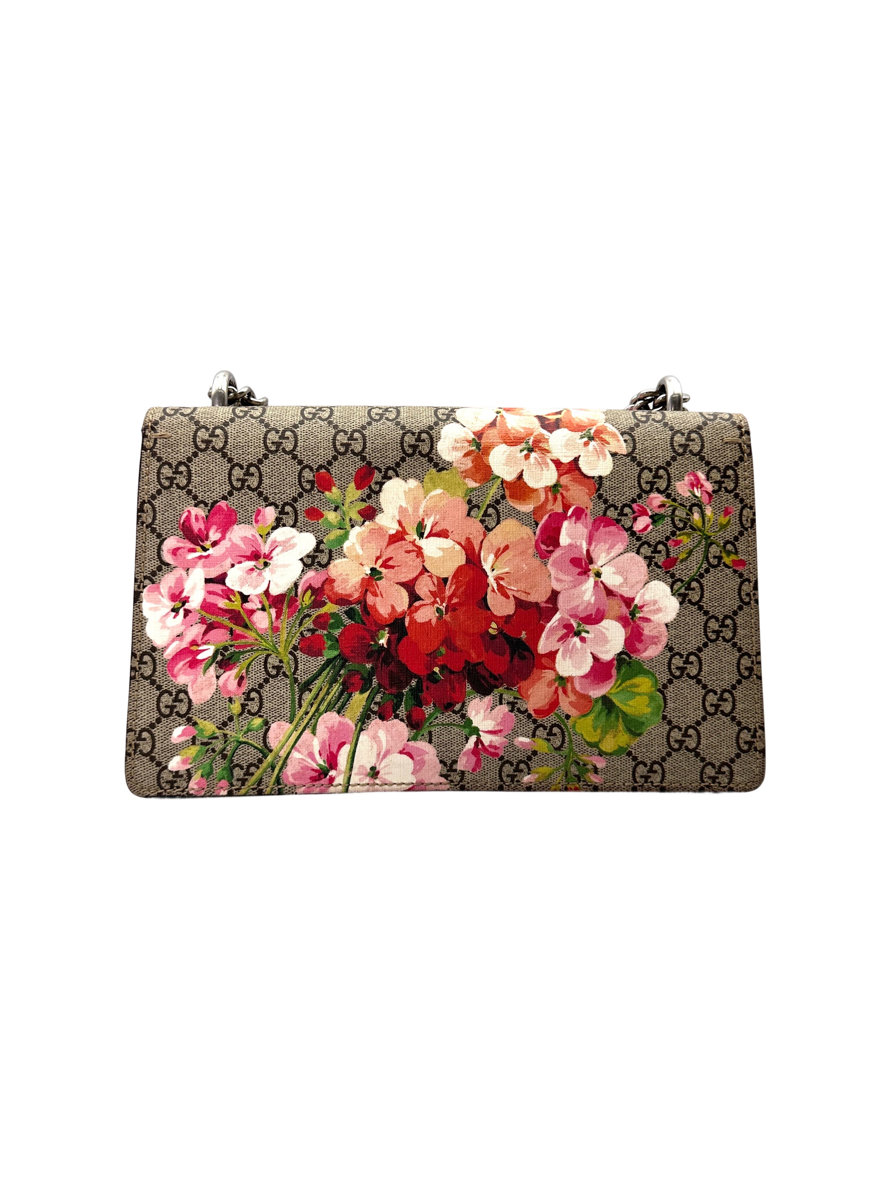 Gucci Dionysus GG Blooms Canvas Medium Size Shoulder Bag GG1049