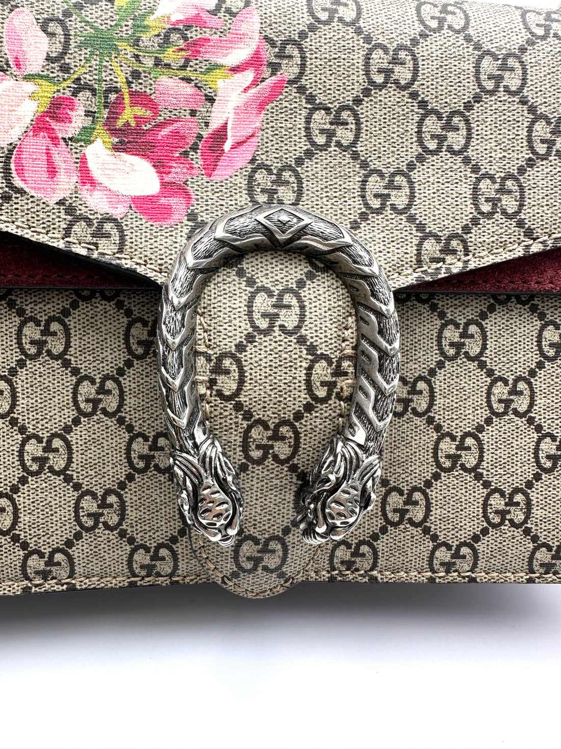 Gucci Dionysus GG Blooms Canvas Medium Size Shoulder Bag GG1049
