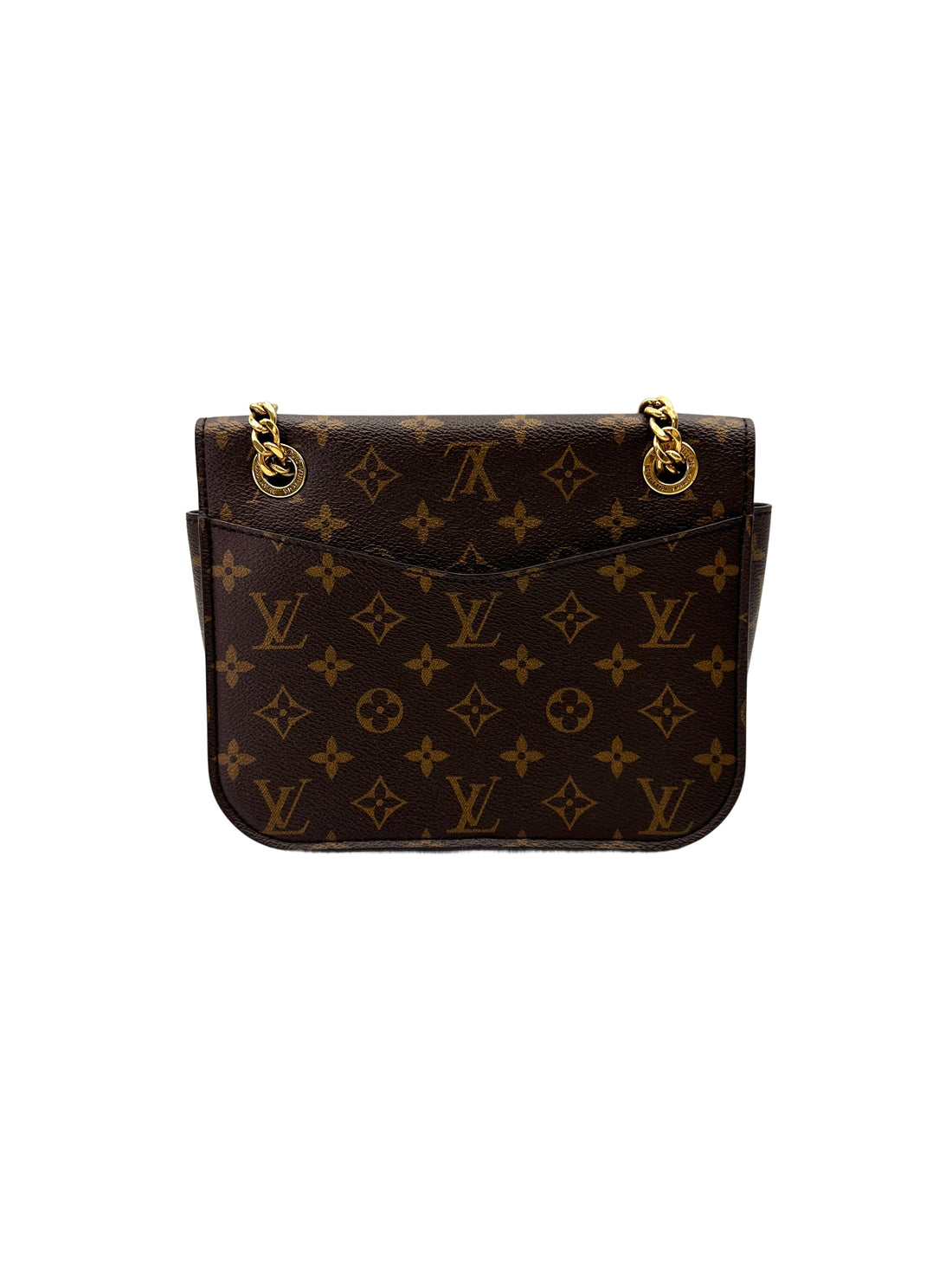 Louis Vuitton Passy Monogram Canvas Chain Shoulder Bag LV2775