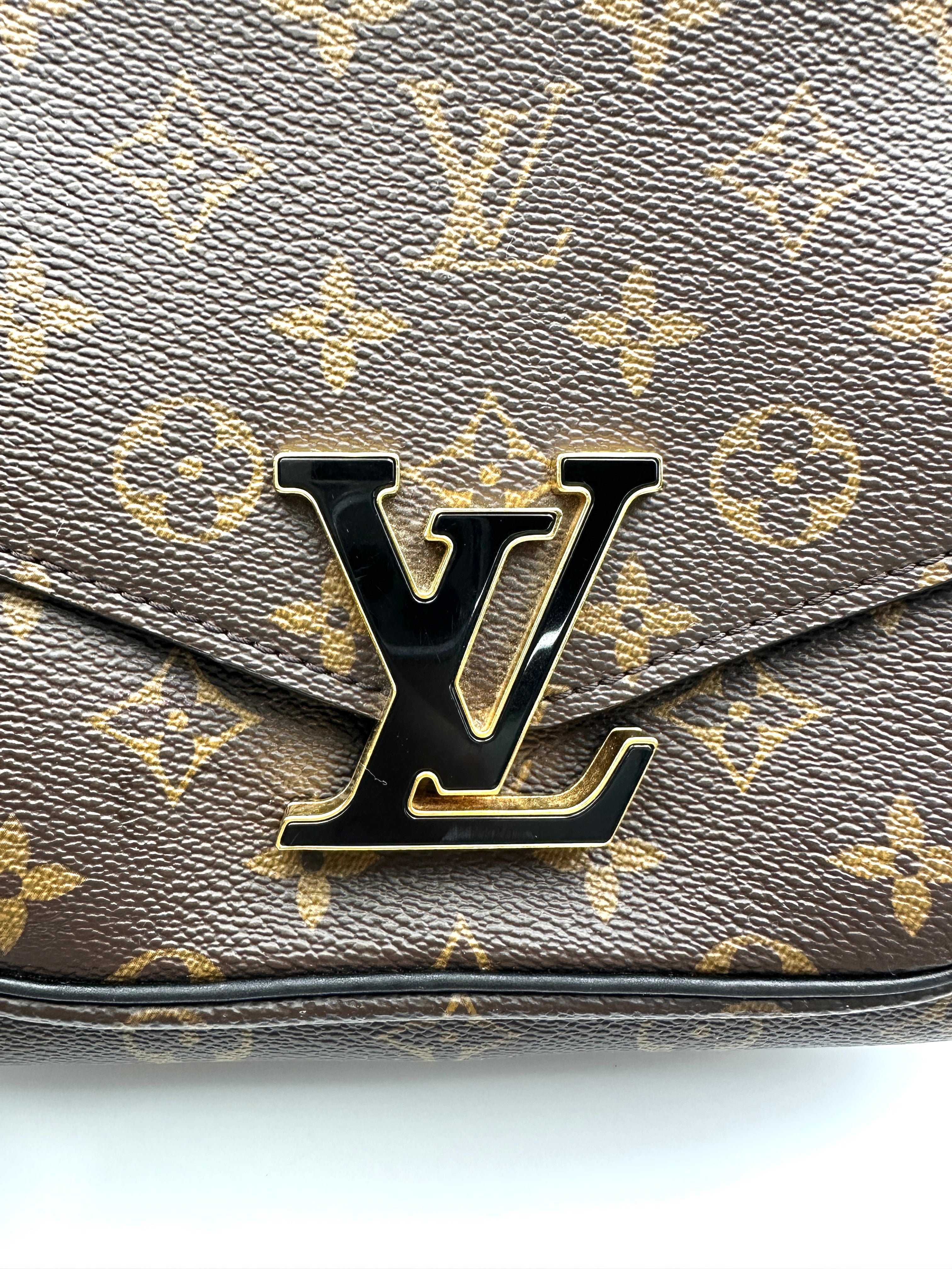 Louis Vuitton Passy Monogram Canvas Chain Shoulder Bag LV2763
