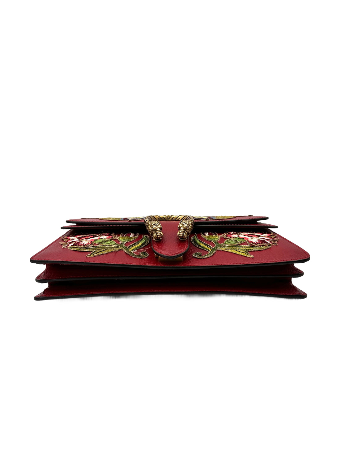 Gucci Dionysus Embroidered Floral Leather Shoulder Bag GG1050