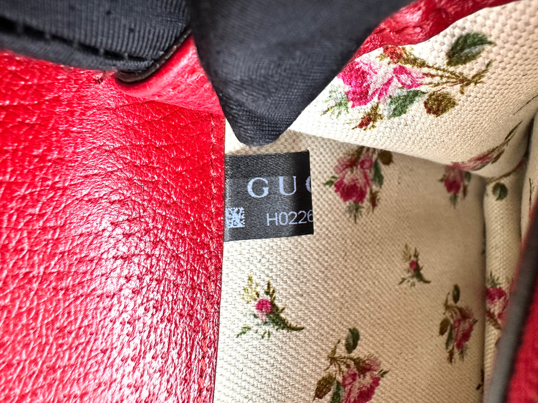 Gucci Dionysus Embroidered Floral Leather Shoulder Bag GG1050