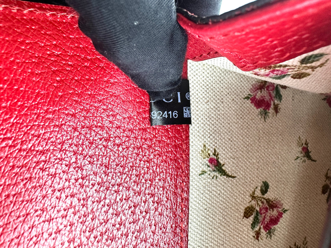 Gucci Dionysus Embroidered Floral Leather Shoulder Bag GG1050