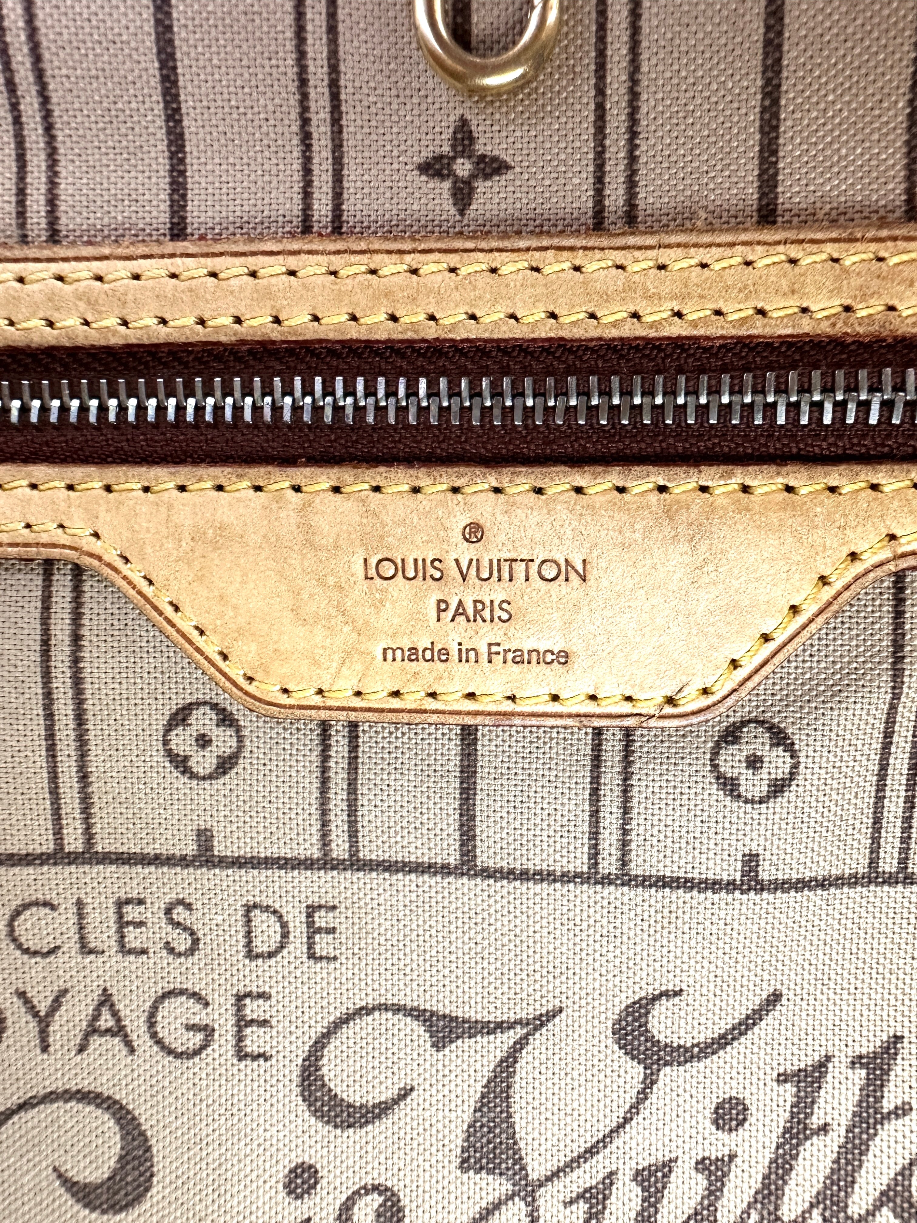 Louis Vuitton Neverfull MM Monogram Canvas Handle Bag LV2788