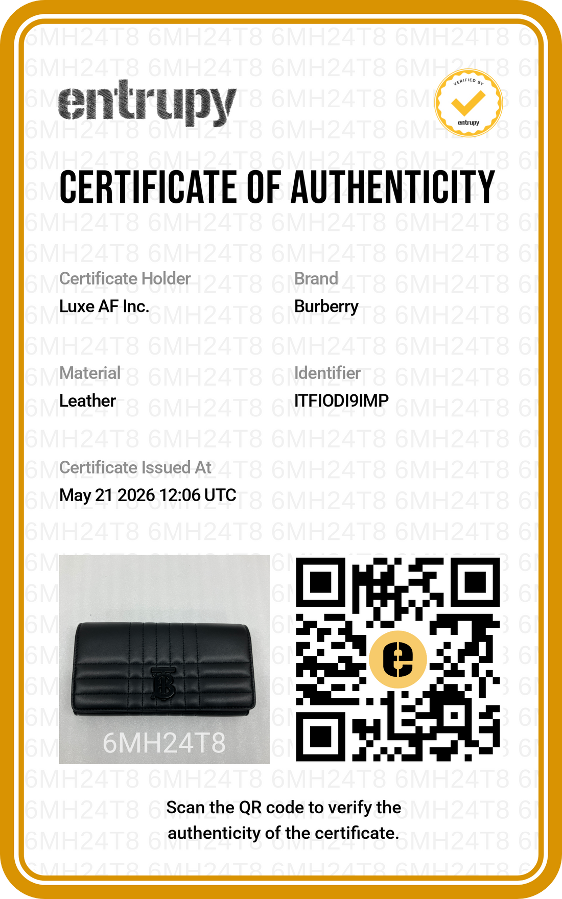 Burberry Lola Black Leather Shoulder Bag BR56