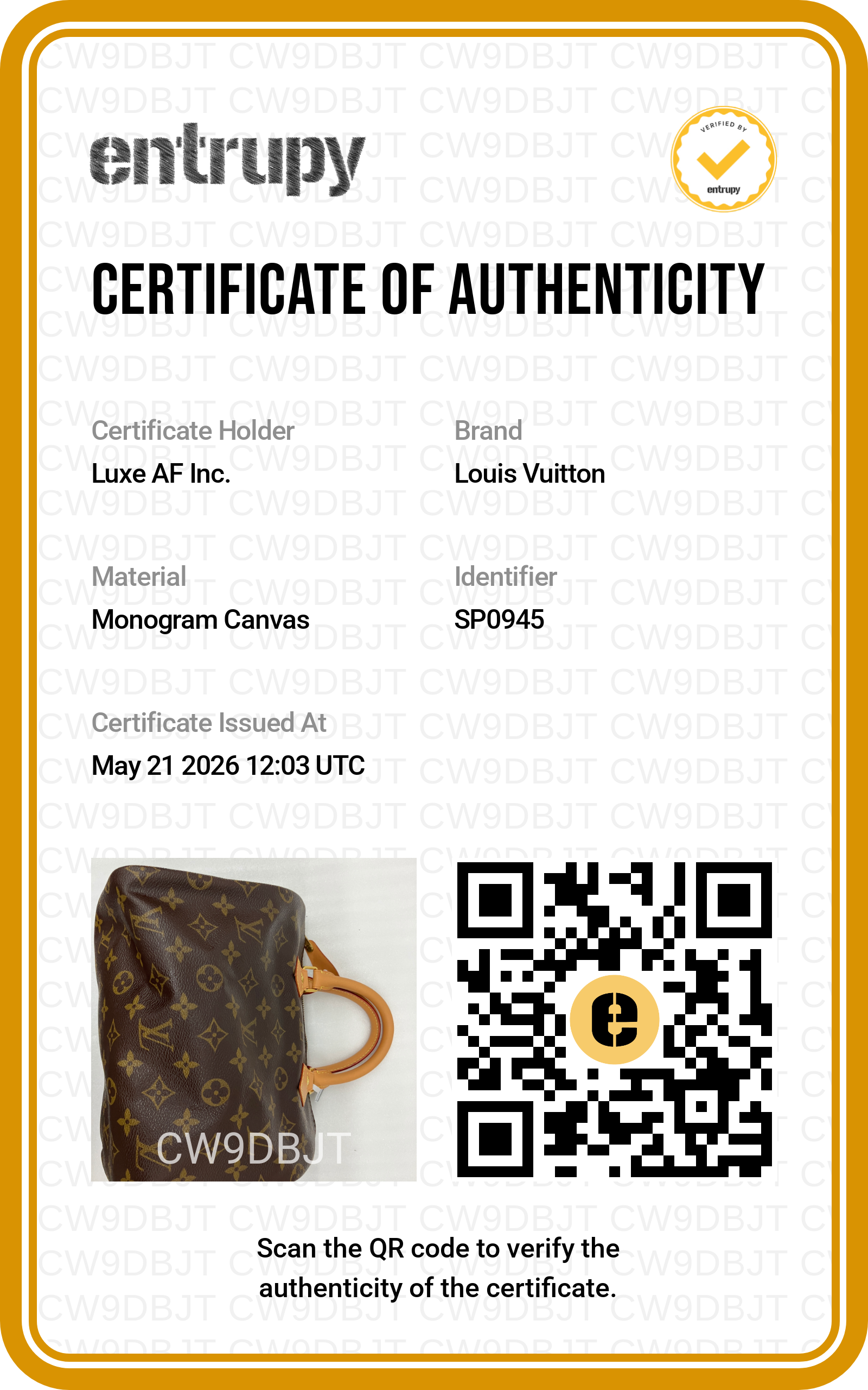 Louis Vuitton Speedy25 Monogram Canvas Handle Bag LV2790