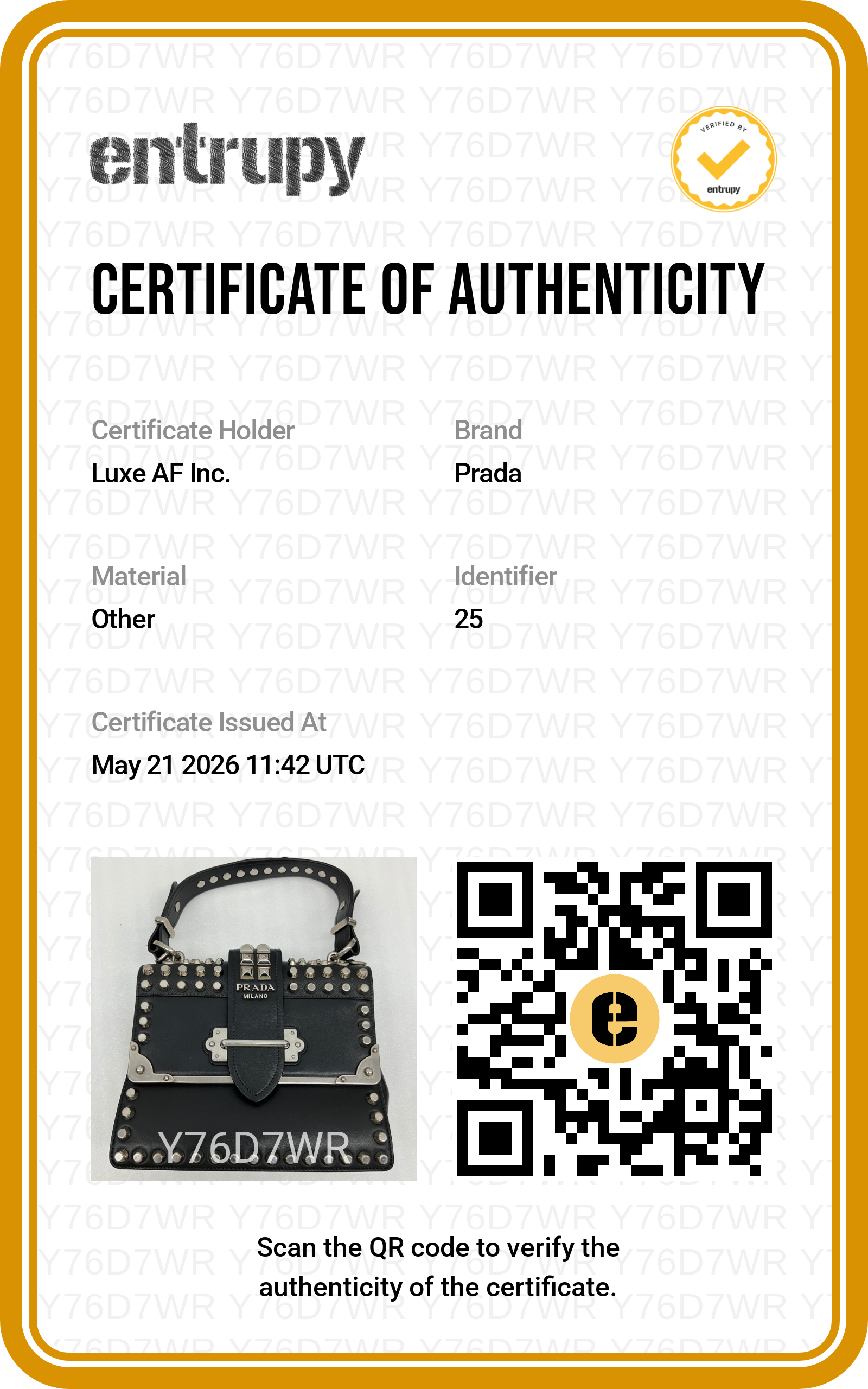 Prada Cahier Black Leather Studded Shoulder Bag PR356