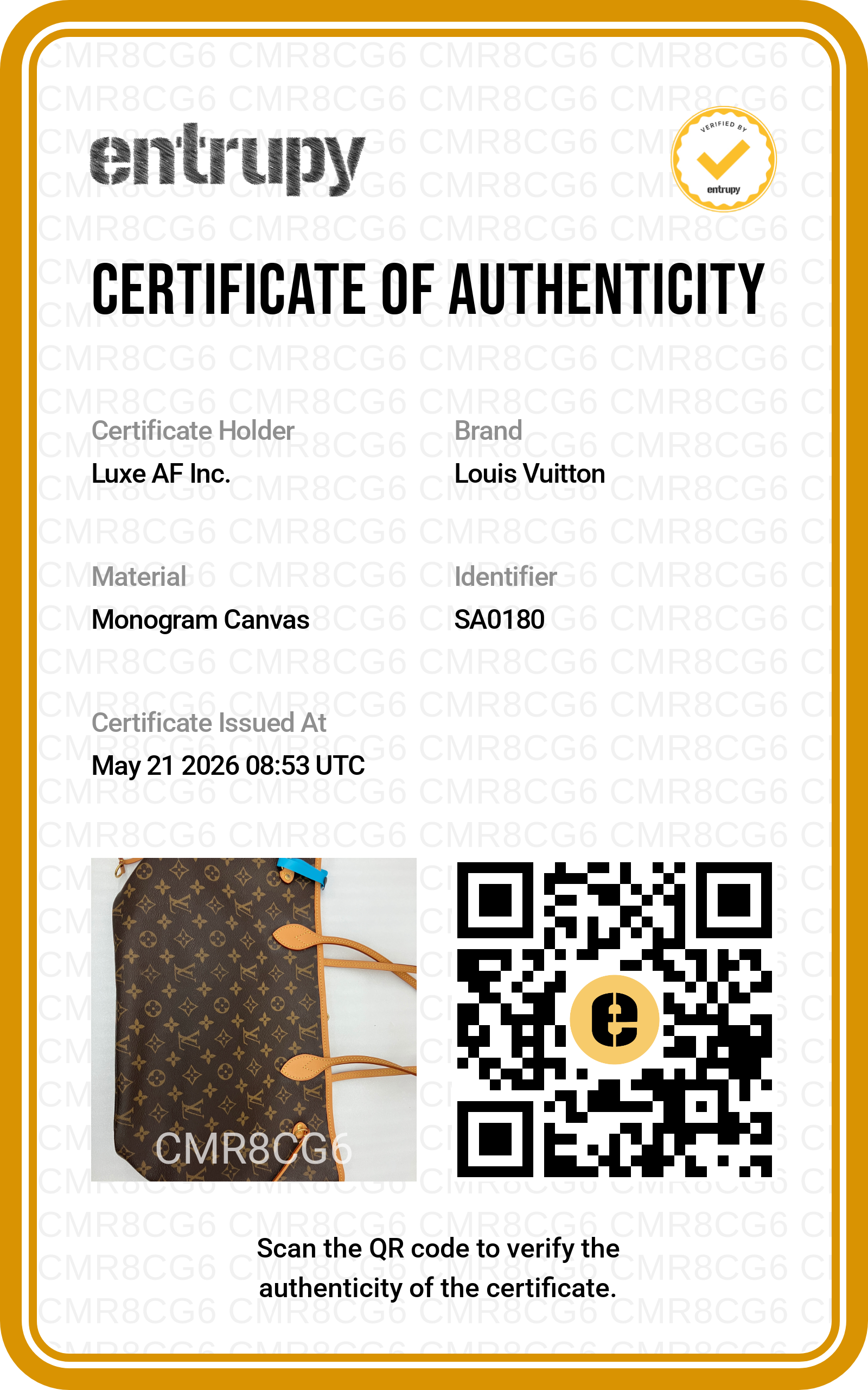 Louis Vuitton Neverfull MM Monogram Canvas Handle Bag LV2788