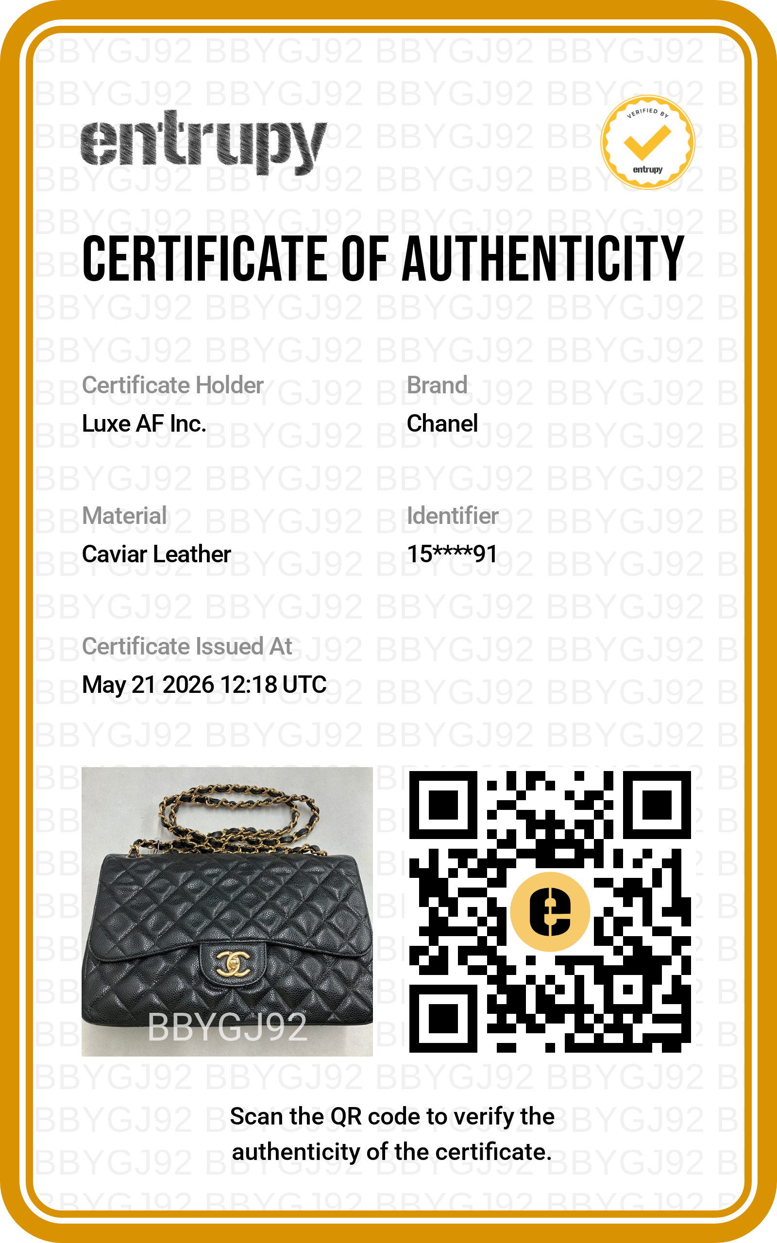 Chanel Classic Flap Black Quilted Leather Jumbo Shoulder Bag With Gold Buckle(15***91) CC1991