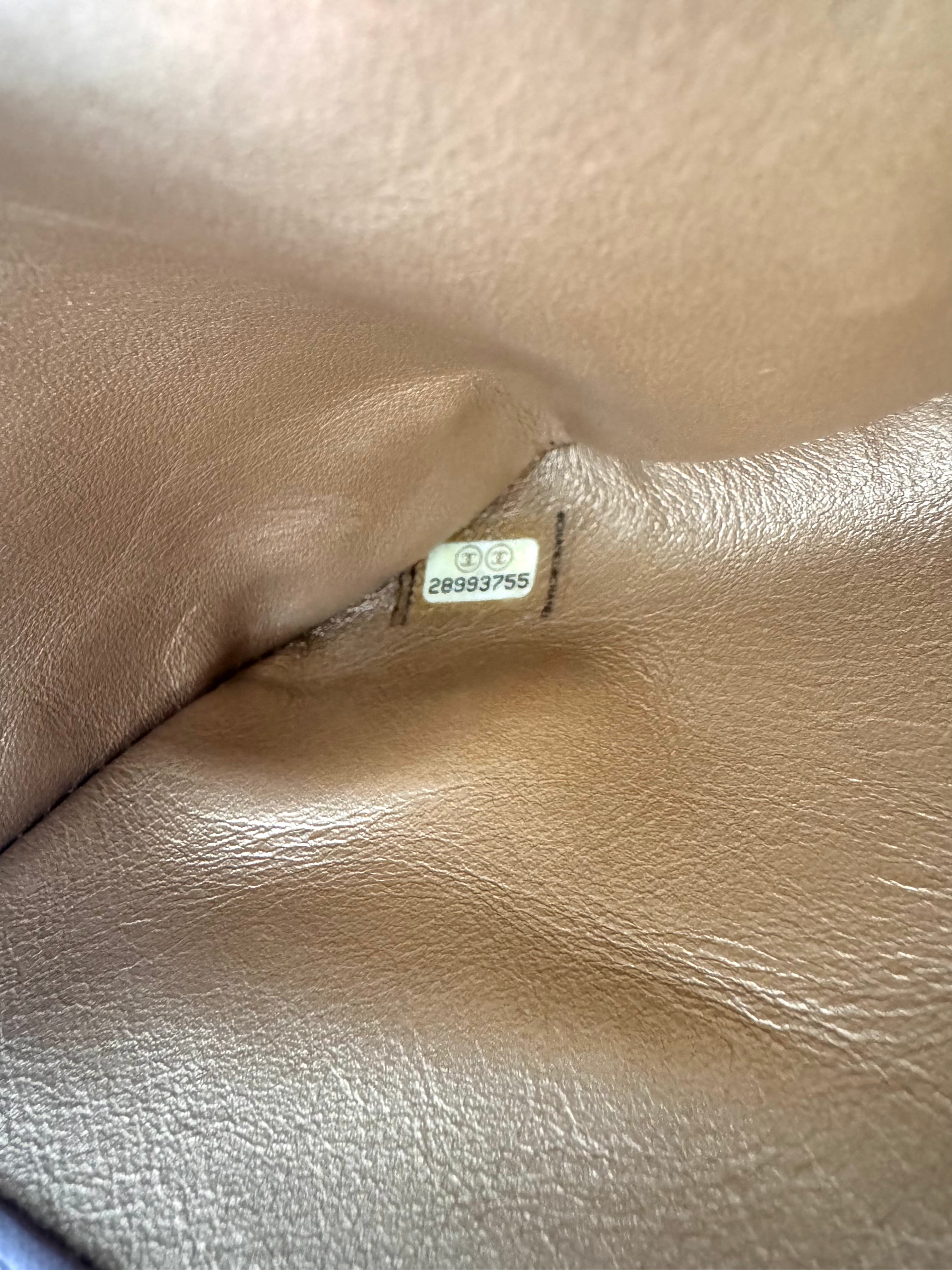 Chanel Grey Quilted Leather Top Handle Bag(28***55) CC1989