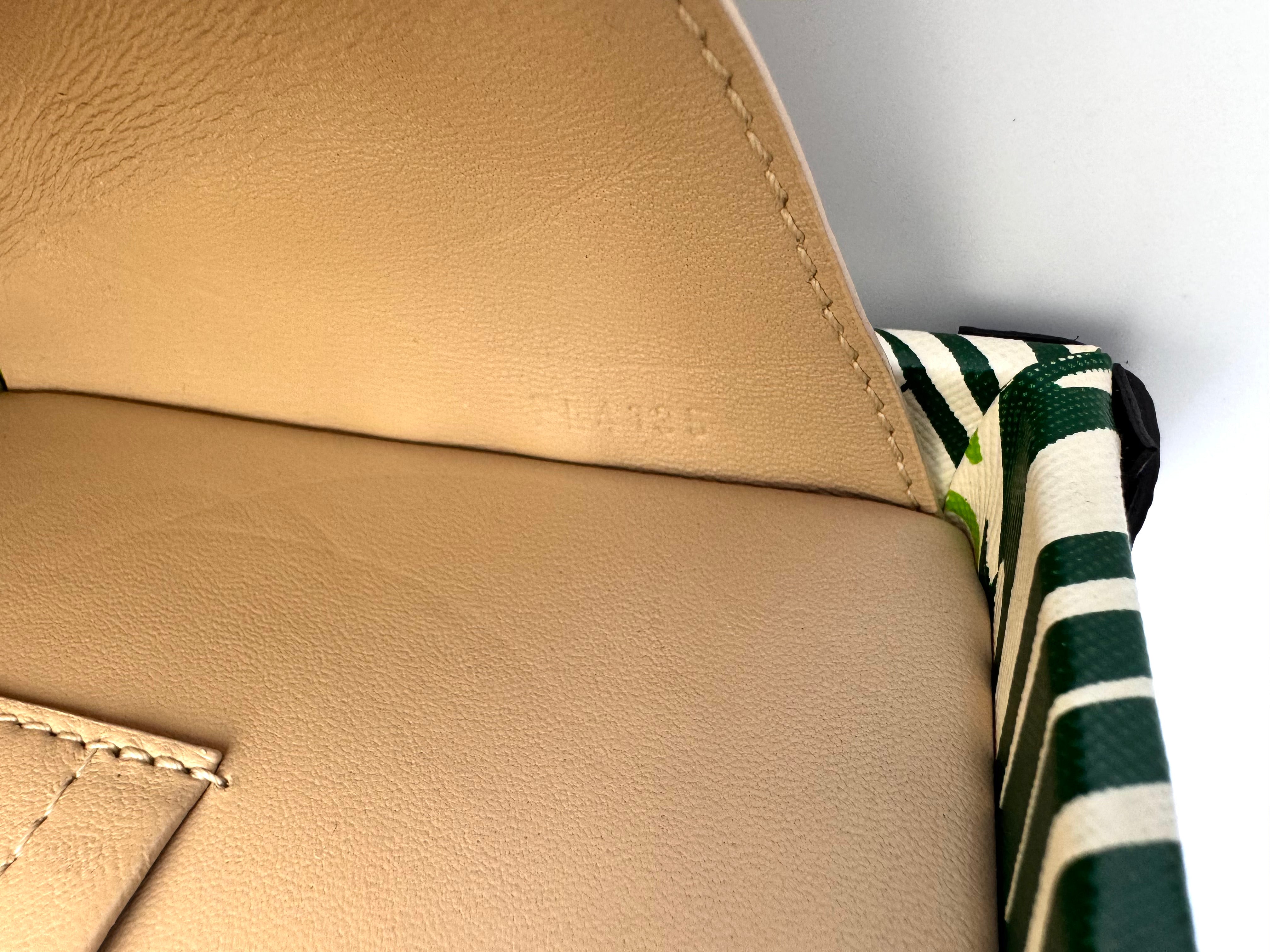 Louis Vuitton Petite Malle Monogram Palm Tree Leather Shoulder Bag LV2777