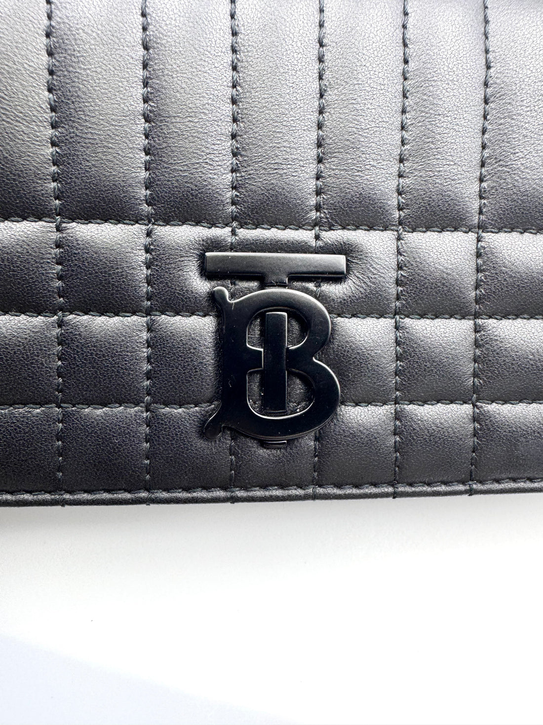 Burberry Lola Black Leather Shoulder Bag BR56