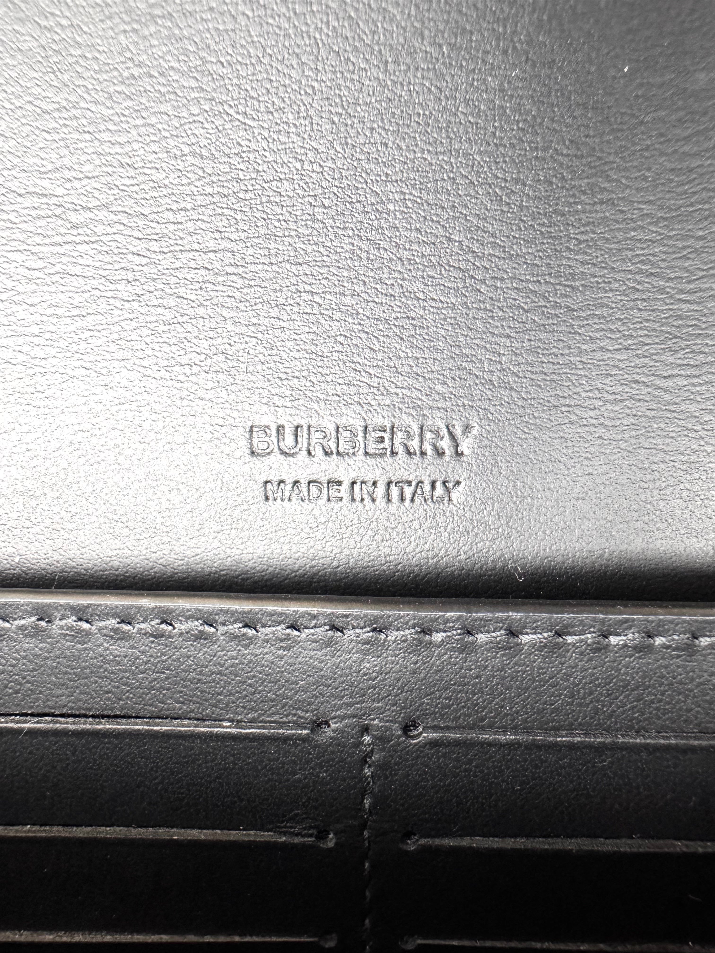 Burberry Lola Black Leather Shoulder Bag BR56