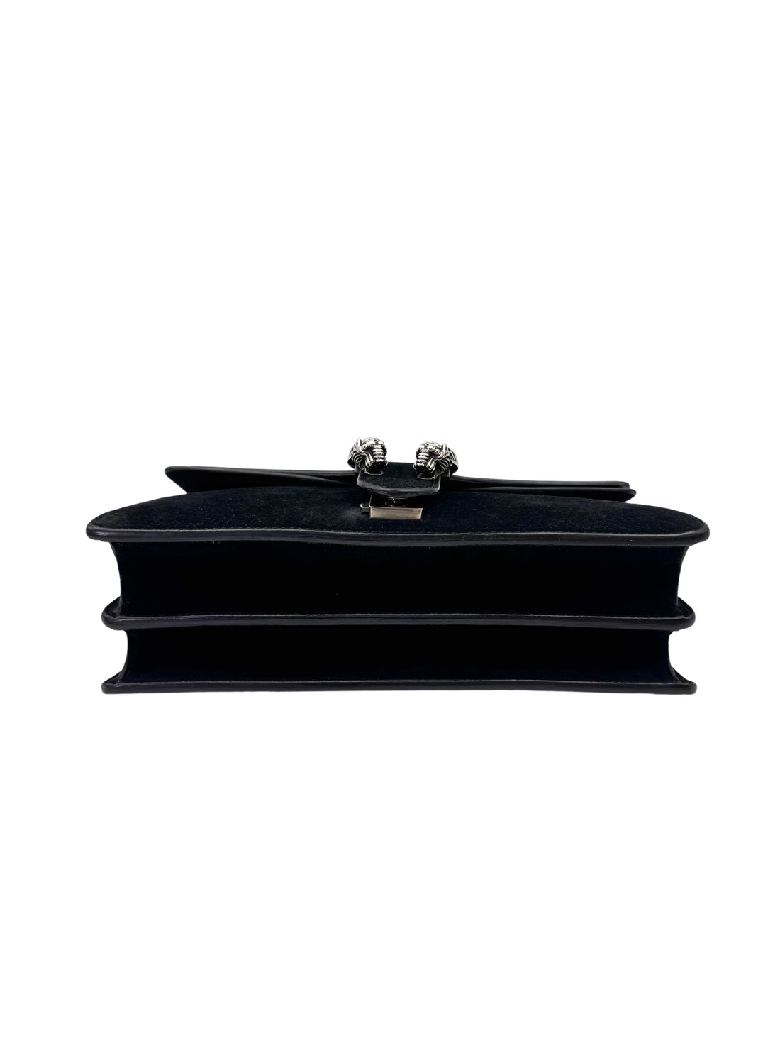 Gucci Dionysus Black Velvet Medium Size Shoulder Bag GG1052