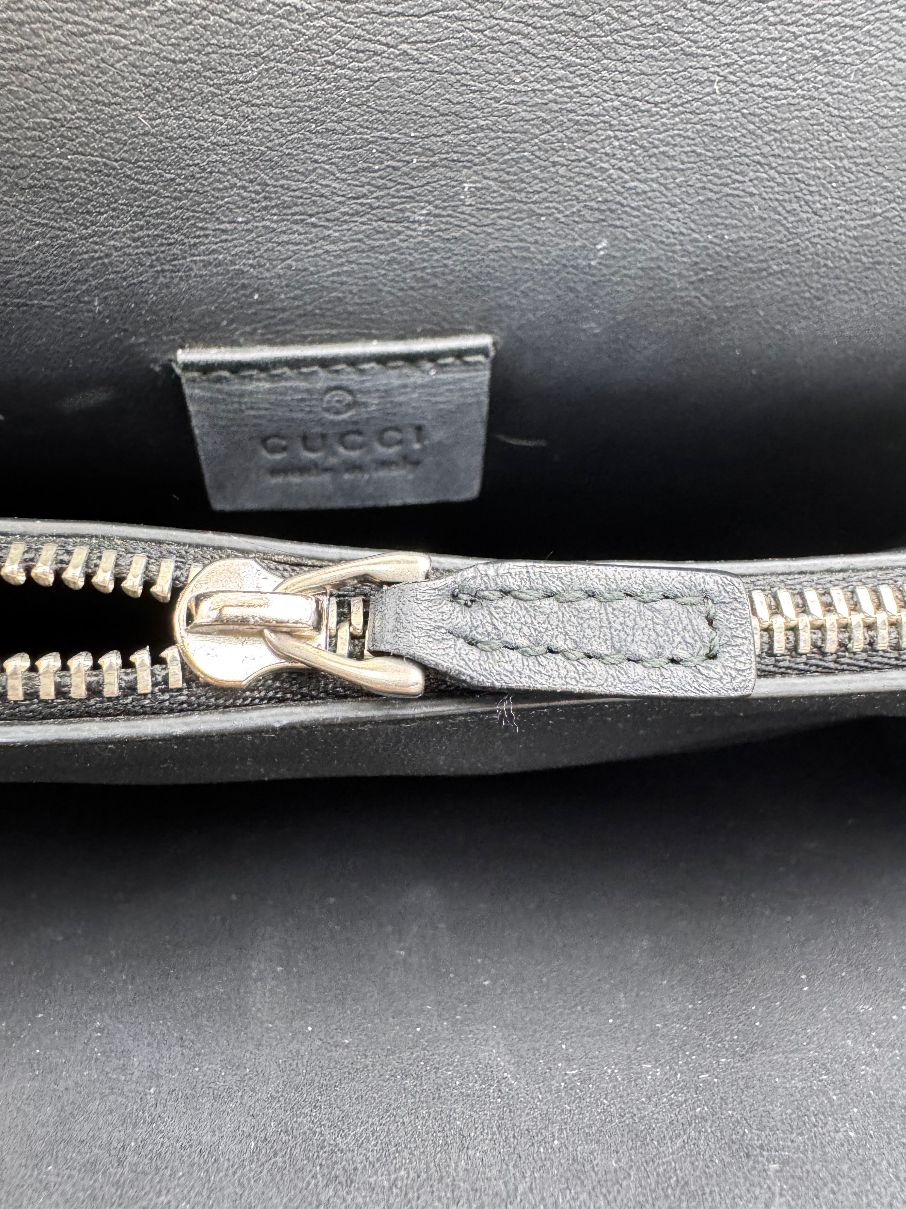 Gucci Dionysus Black Velvet Medium Size Shoulder Bag GG1052