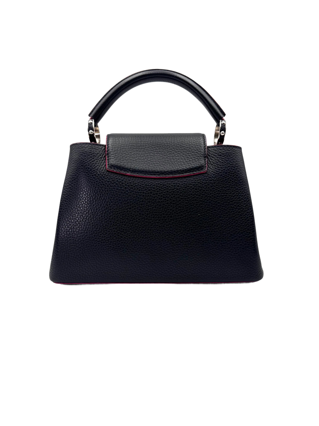 Louis Vuitton Capucines Black Leather Handle Bag LV2779