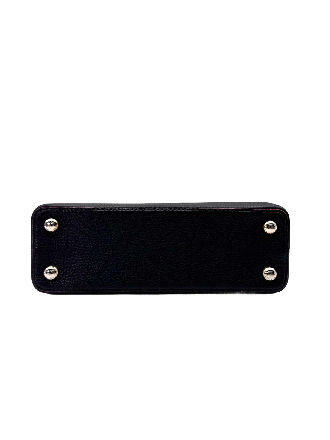 Louis Vuitton Capucines Black Leather Handle Bag LV2779