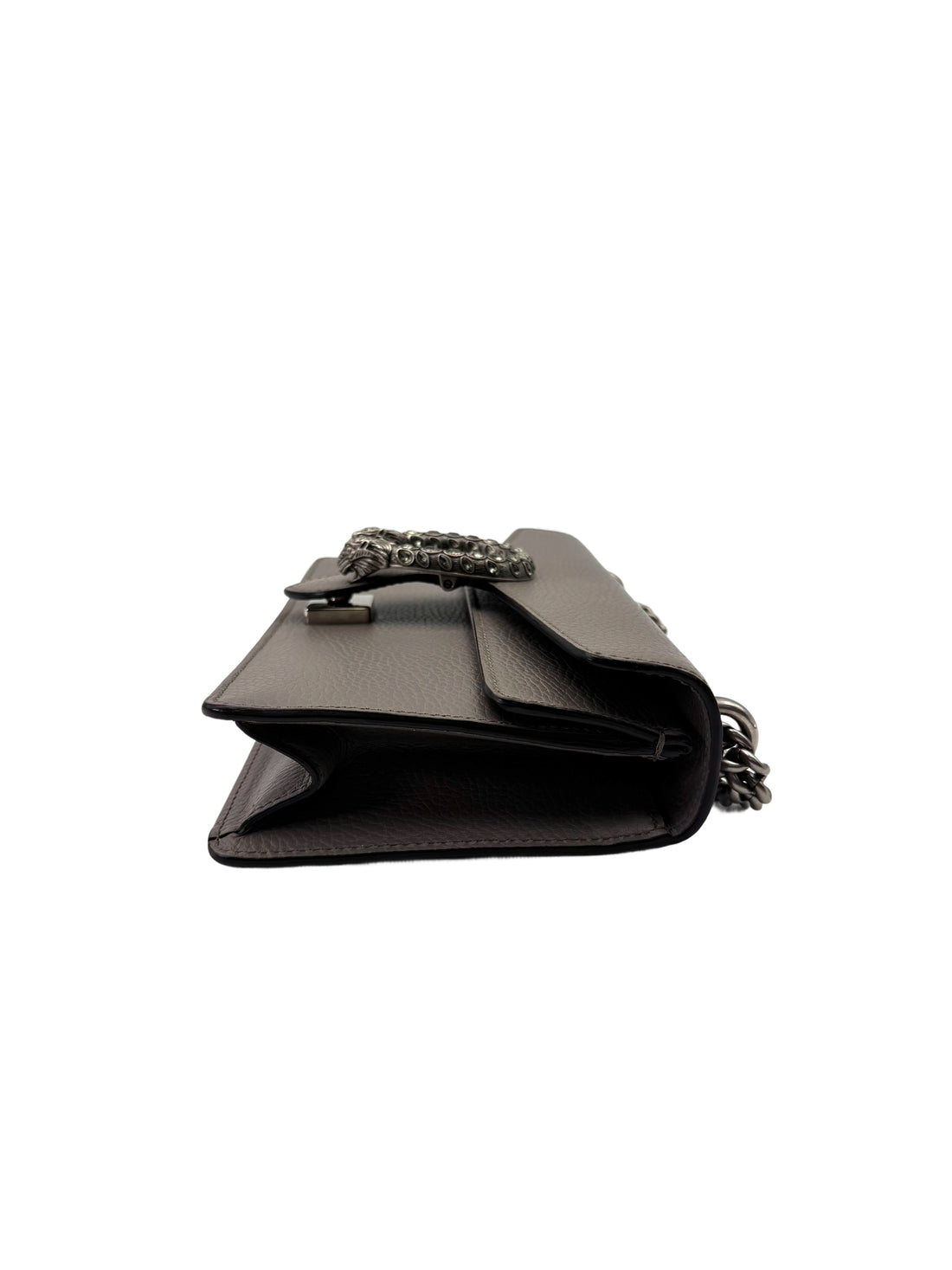 Gucci Dionysus Grey Leather Shoulder Bag GG1054
