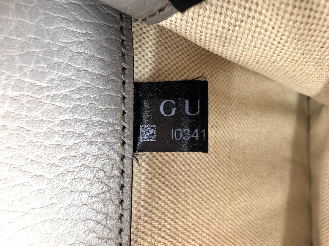 Gucci Dionysus Grey Leather Shoulder Bag GG1054