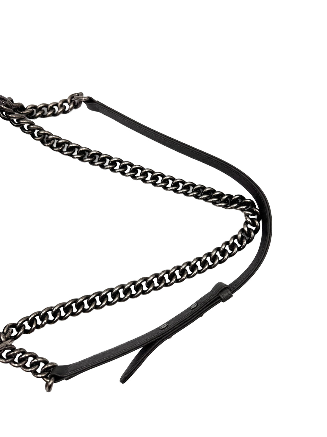 Chanel Paris-Dallas LeBoy Black Quilted Leather Flap Bag With Silver Buckle(19***18) CC1994
