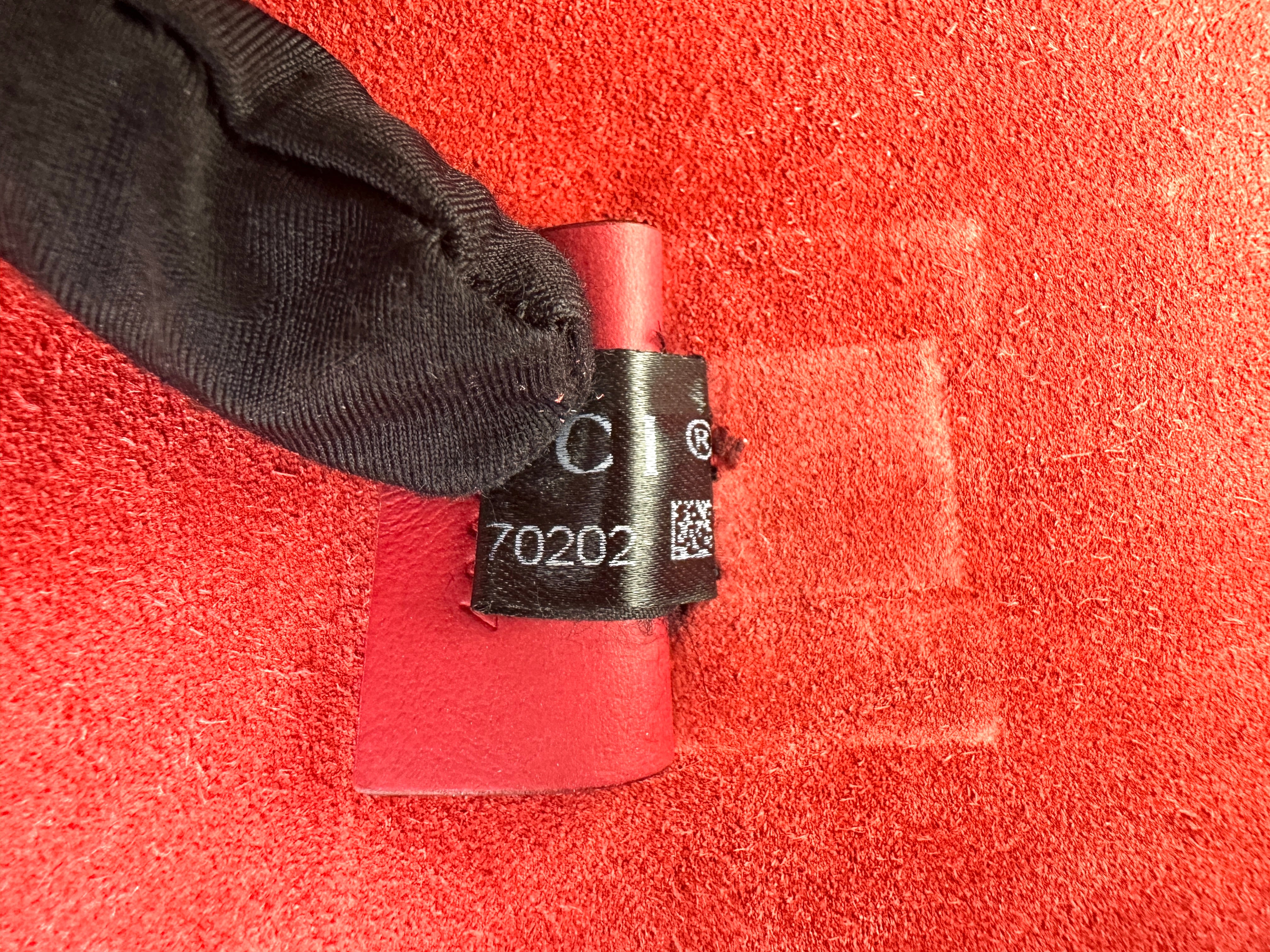Gucci Dionysus GG Supreme Canvas Shoulder Bag With Red Tirm GG1051