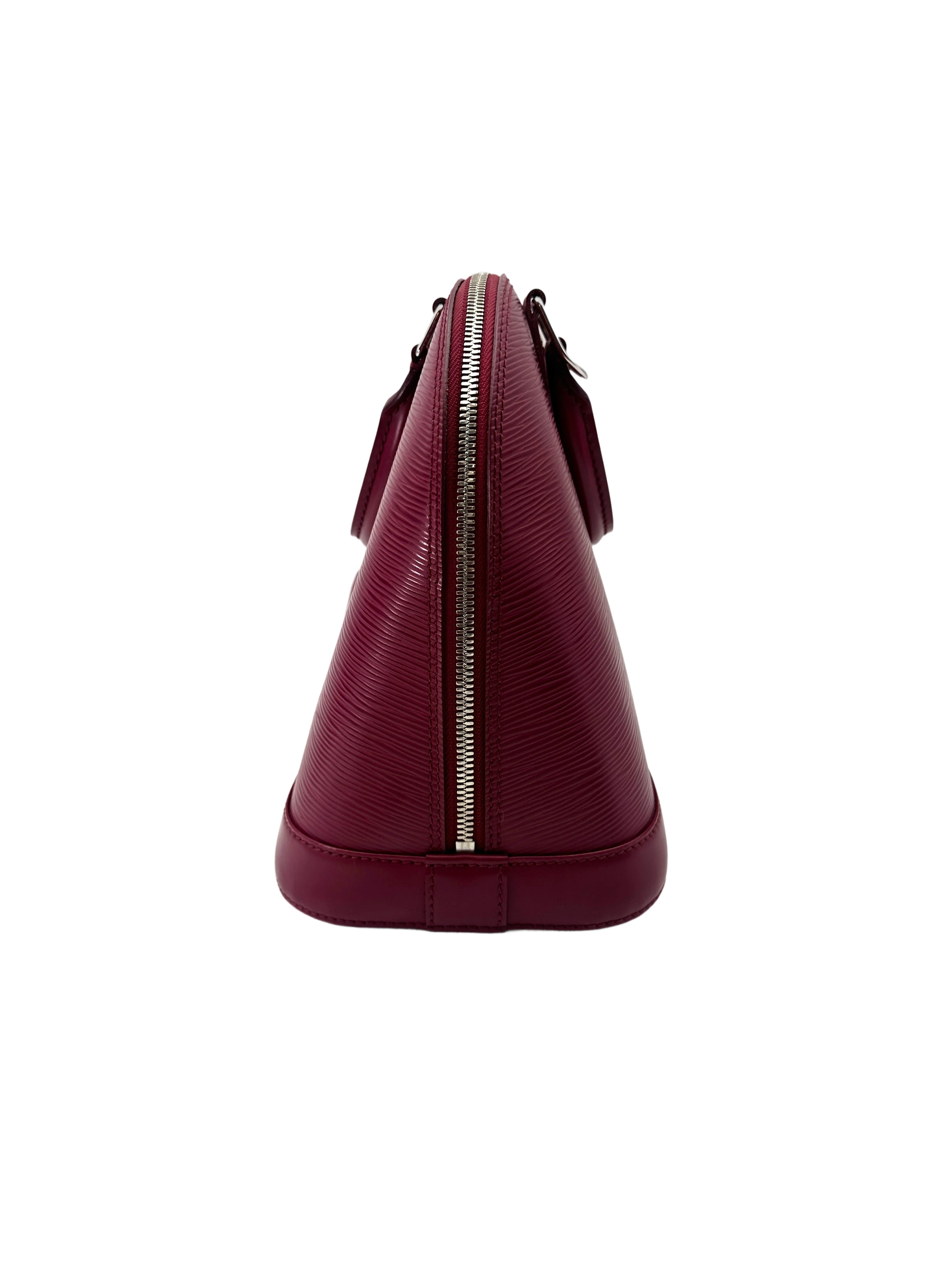 Louis Vuitton Alma Red Epi Leather Handle Bag LV2783