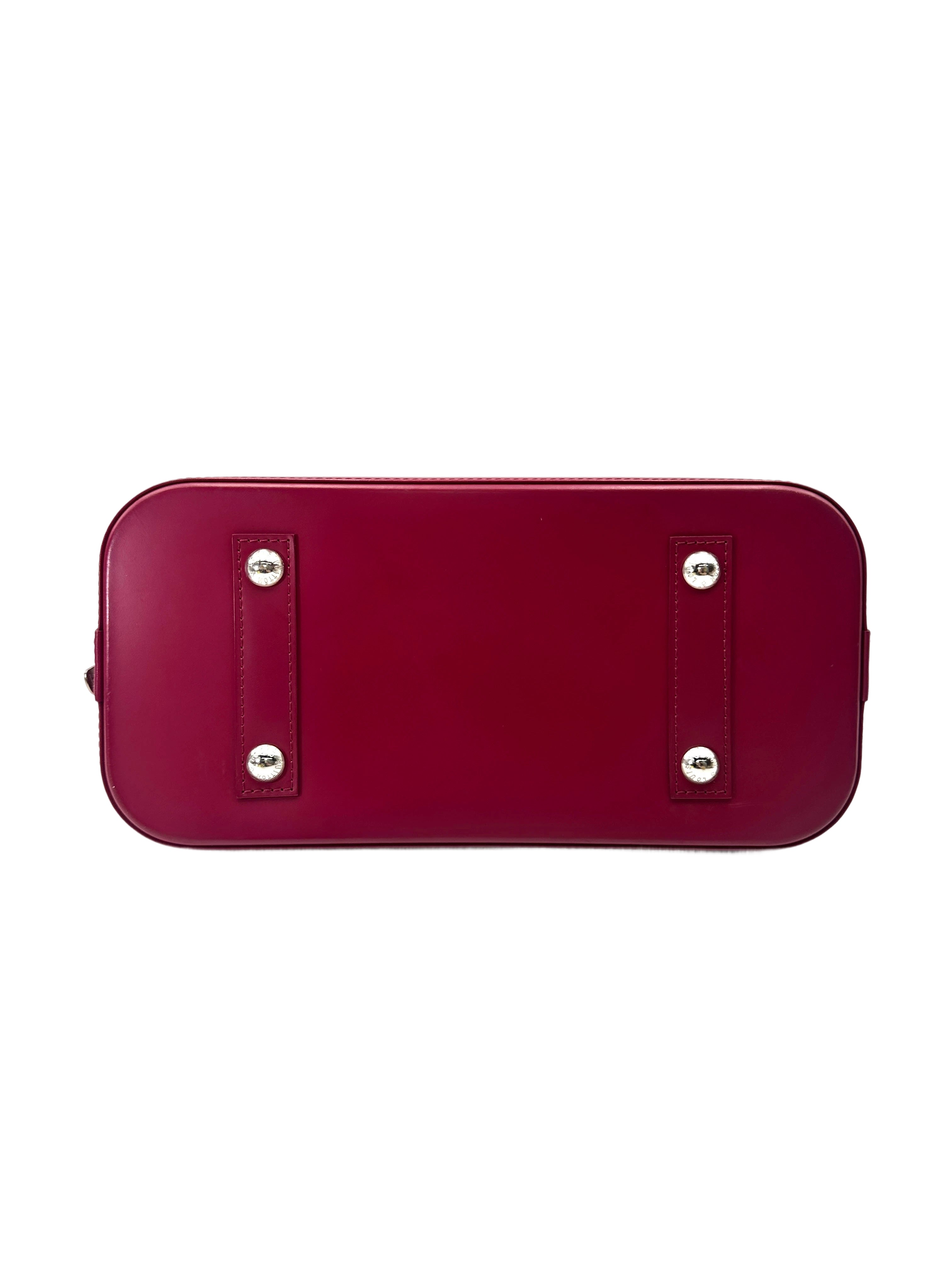 Louis Vuitton Alma Red Epi Leather Handle Bag LV2783