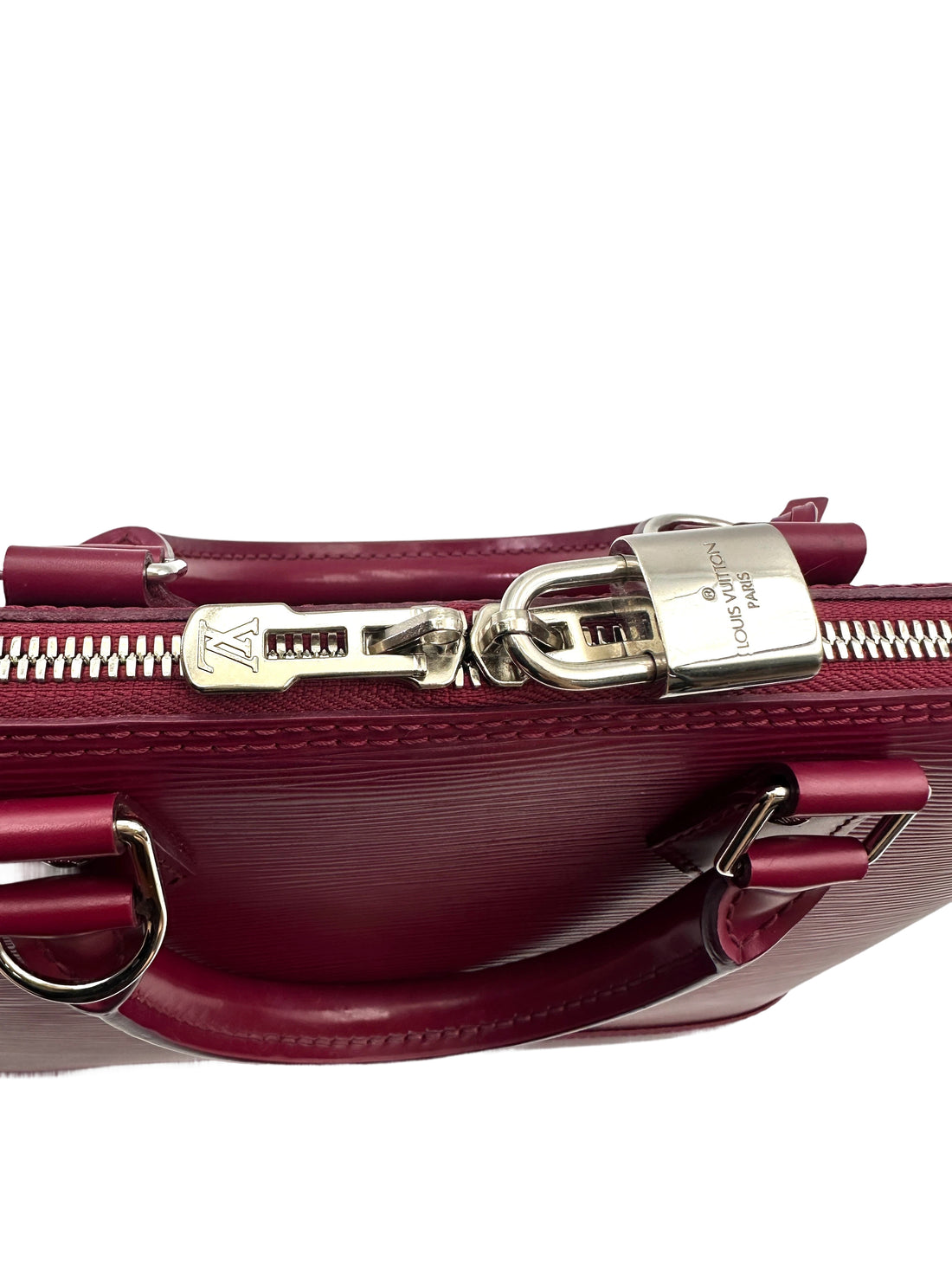 Louis Vuitton Alma Red Epi Leather Handle Bag LV2783