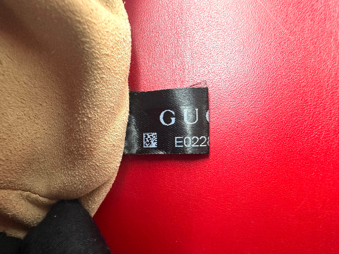 Gucci Padlock Red Guccissima Leather Shoulder Bag GG1057