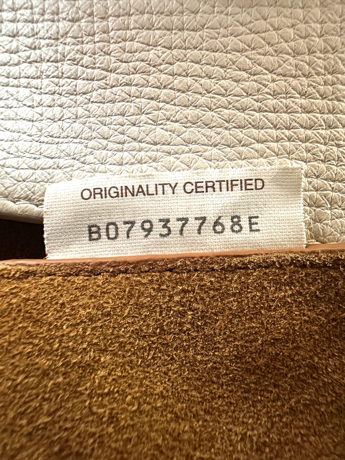 Bottega Veneta Arco White Leather Tote Handle Bag BV130