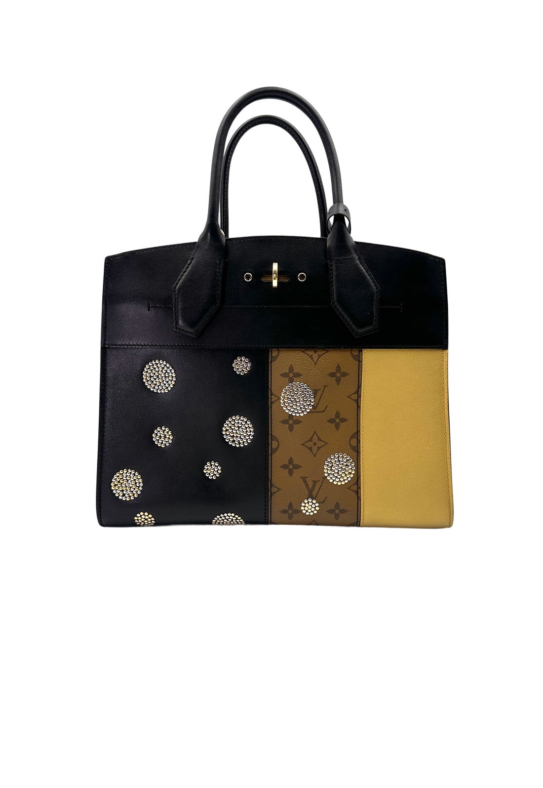 Louis Vuitton City Steamer Monogram Reverse Canvas Handle Bag LV2786