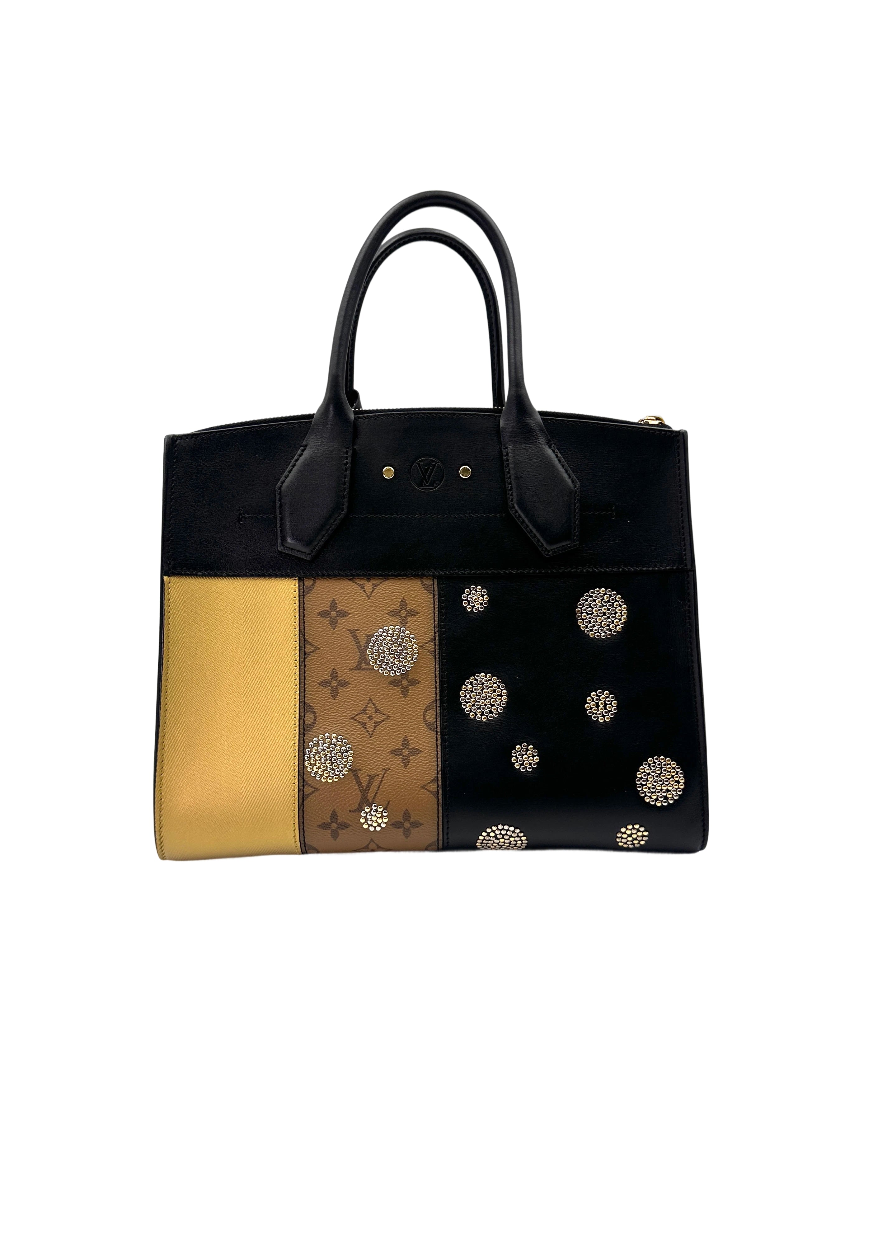 Louis Vuitton City Steamer Monogram Reverse Canvas Handle Bag LV2786