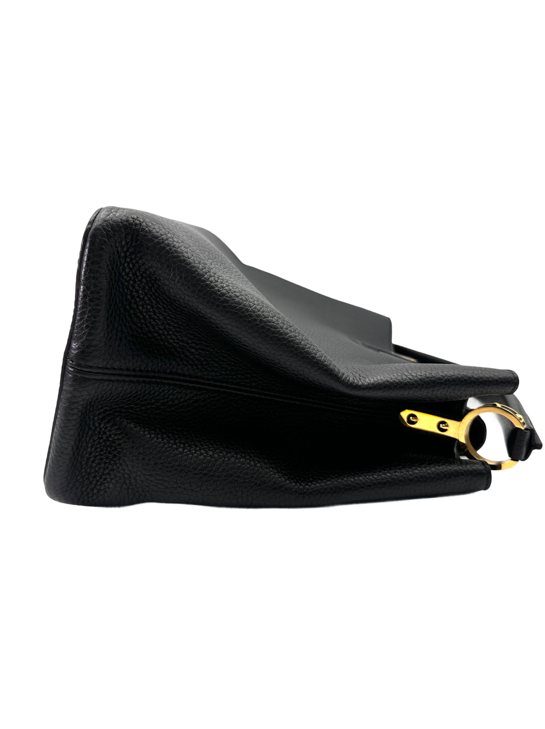 Louis Vuitton Capucines GM Black Leather Handle Bag LV2792