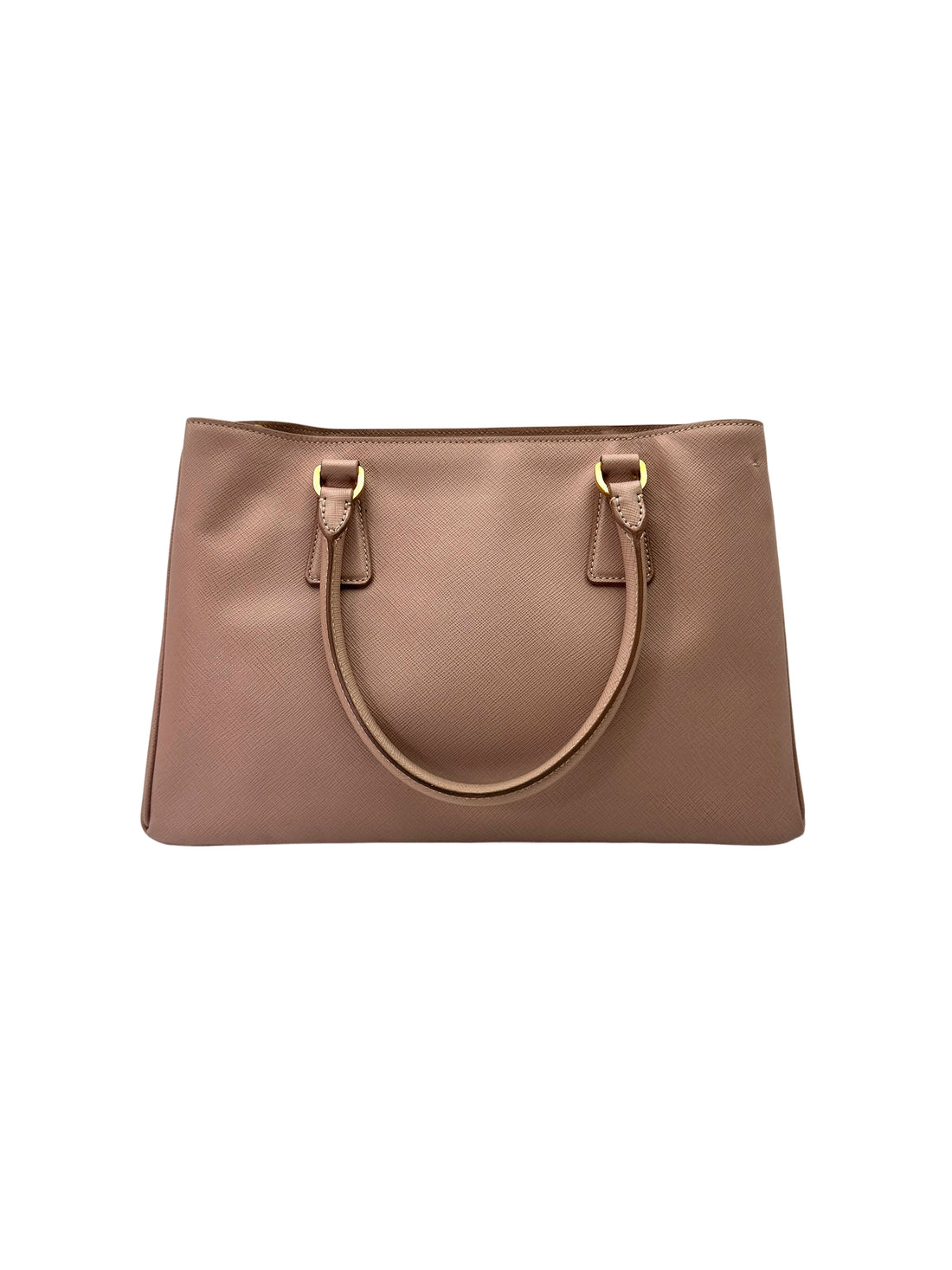 Prada Galleria Pink Saffiano Leather Medium Size Handle Bag PR360