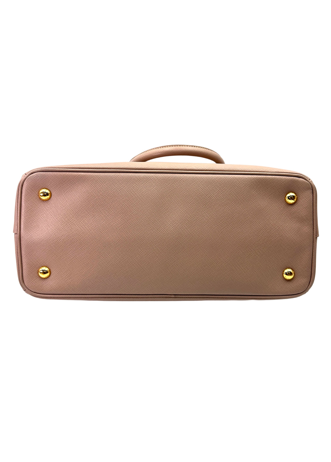 Prada Galleria Pink Saffiano Leather Medium Size Handle Bag PR360