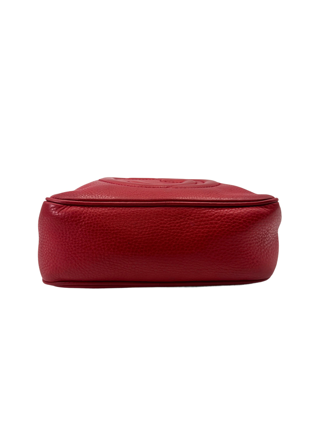 Gucci Soho Disco Red Leather Shoulder Bag GG1062