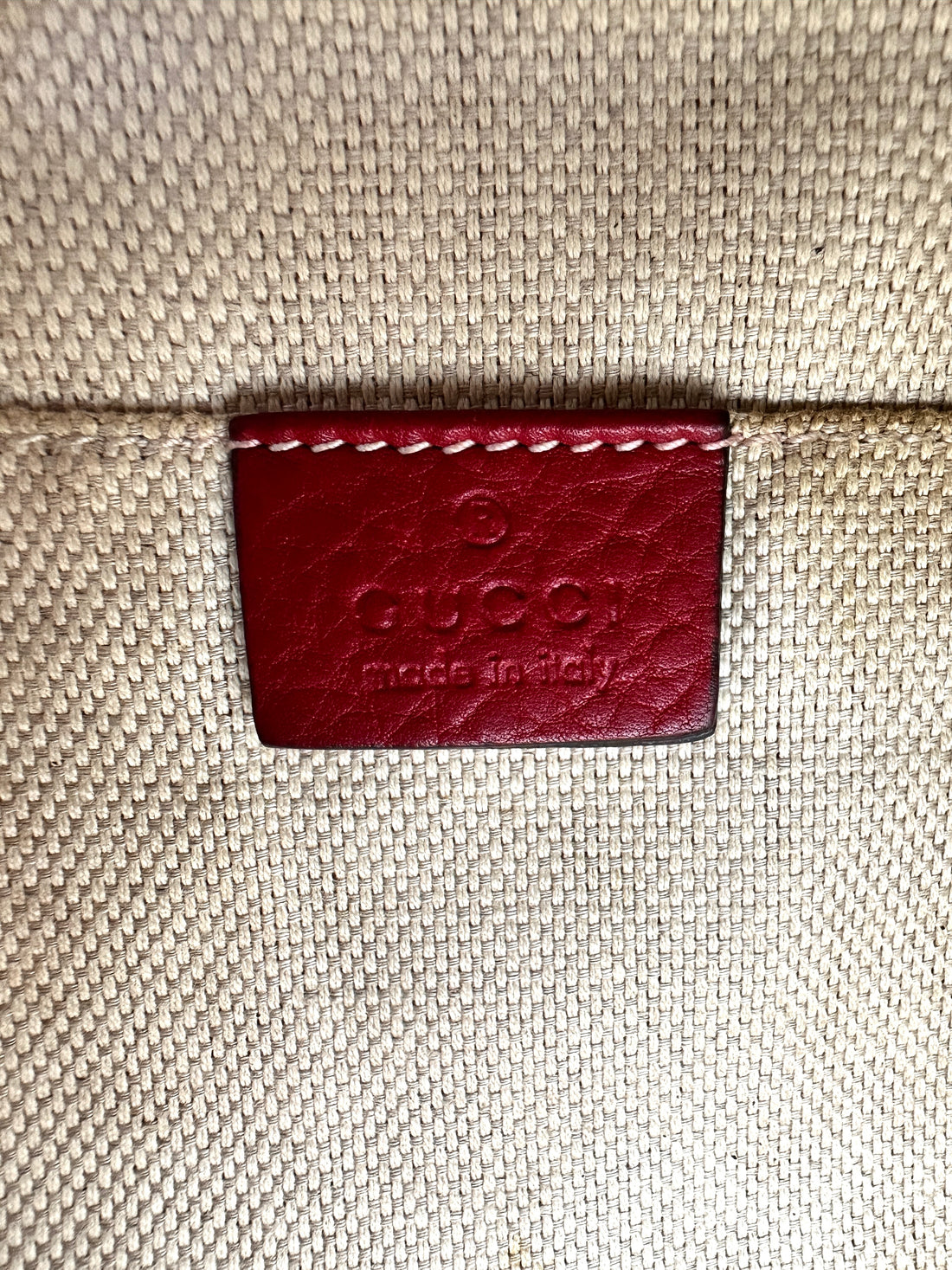 Gucci Soho Disco Red Leather Shoulder Bag GG1062