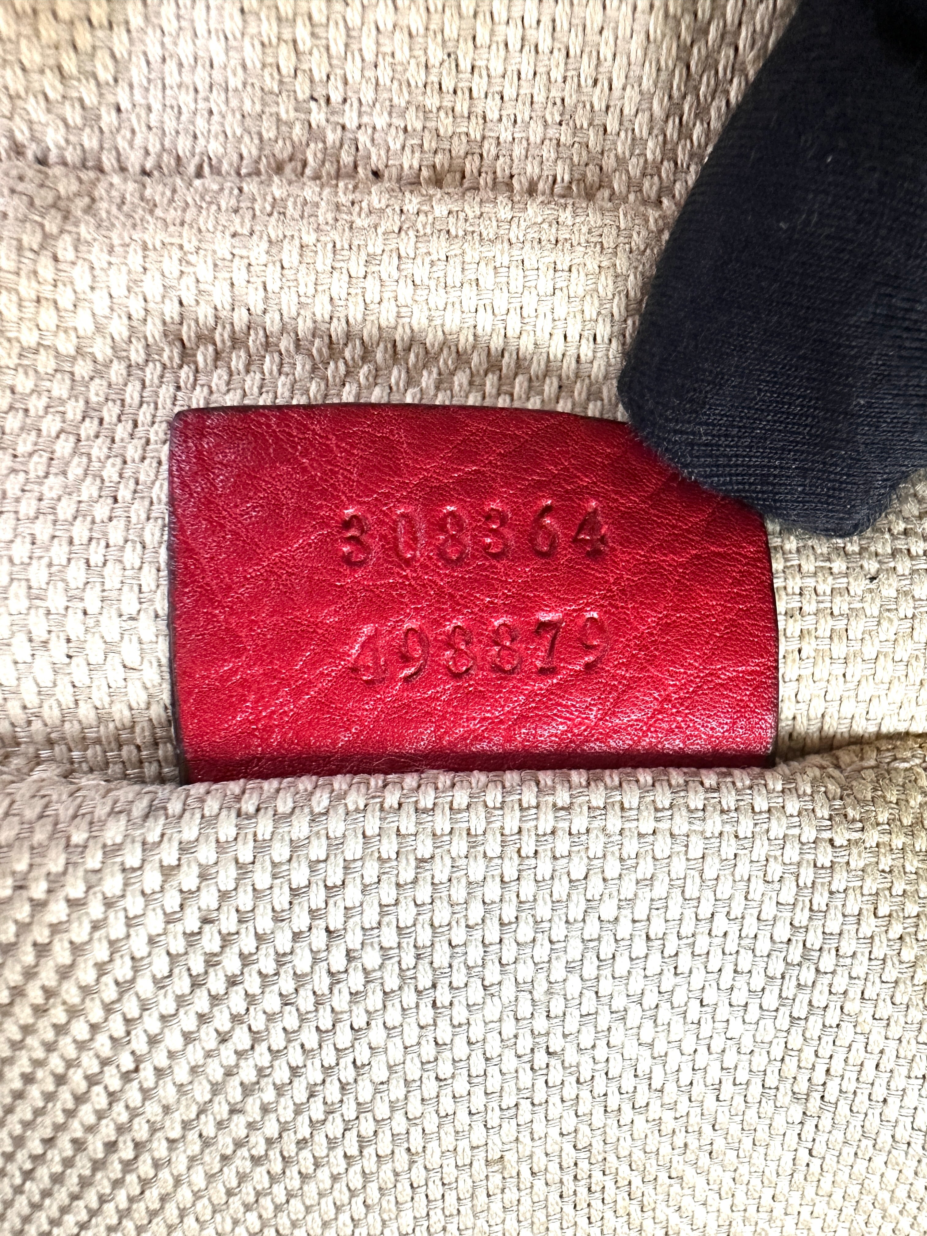 Gucci Soho Disco Red Leather Shoulder Bag GG1062