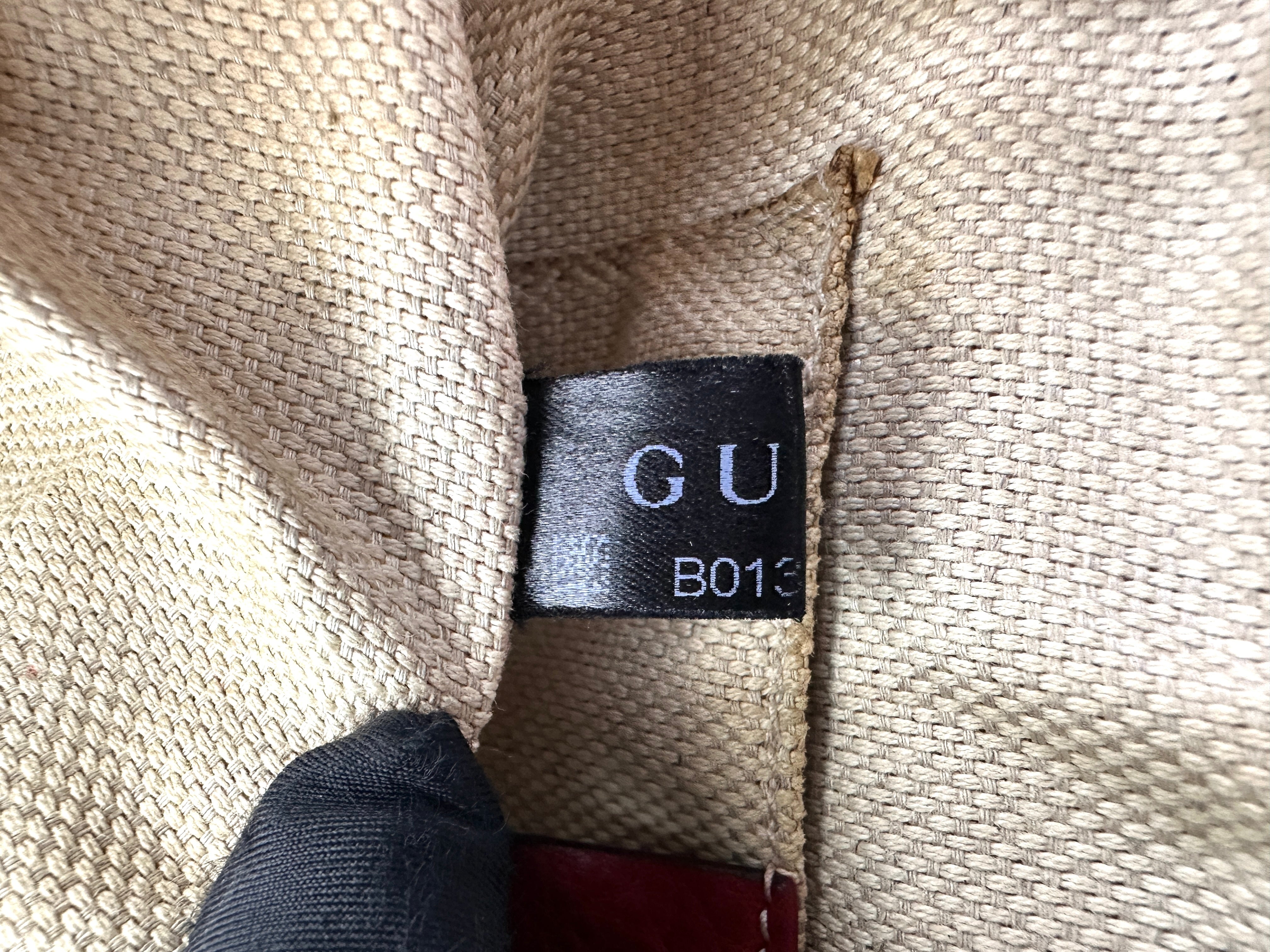 Gucci Soho Disco Red Leather Shoulder Bag GG1062